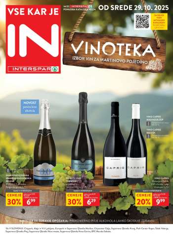 INTERSPAR katalog - 29.10.2025 - 11.11.2025.