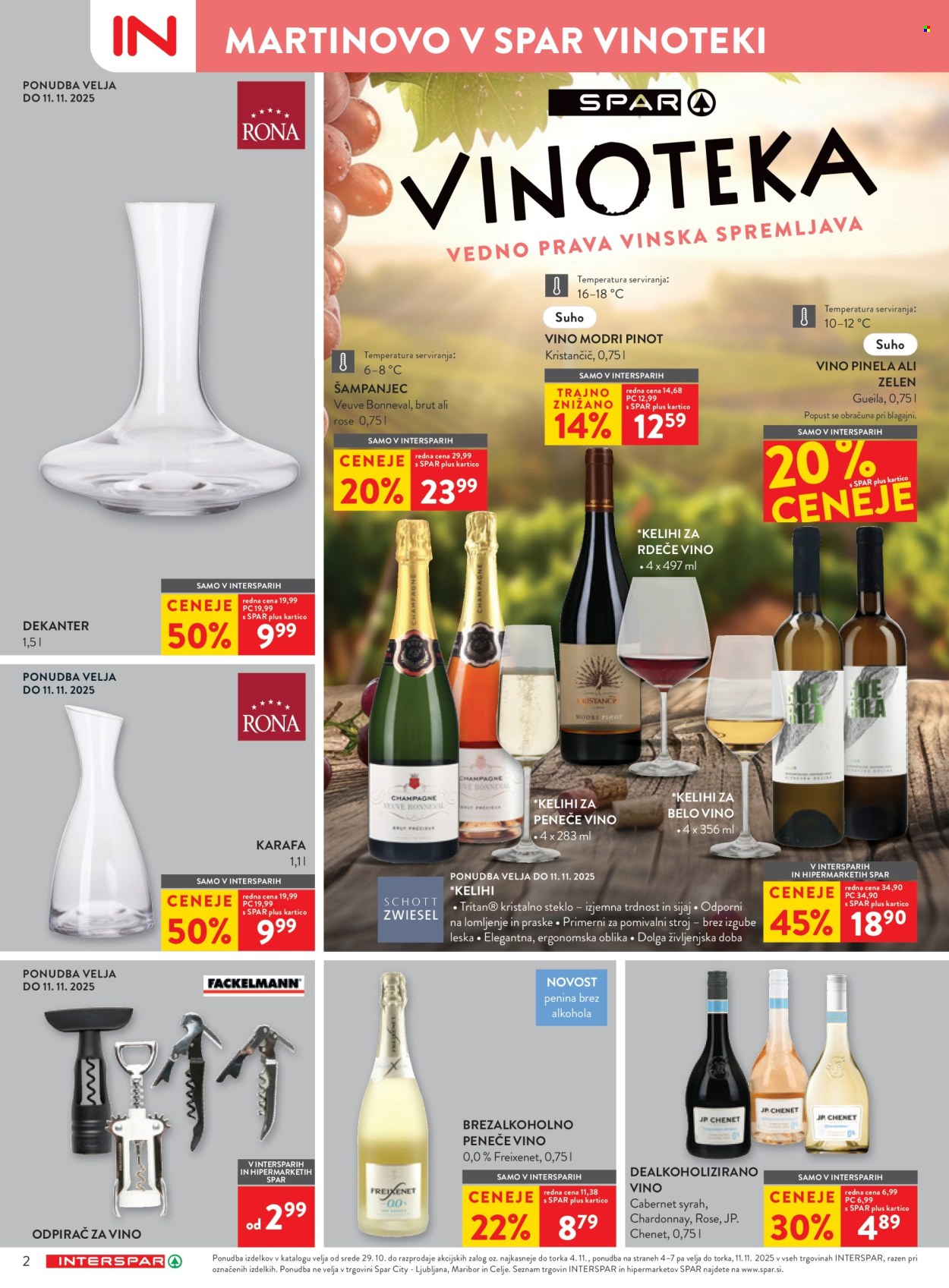 INTERSPAR katalog - 29.10.2025 - 11.11.2025. Stran 2