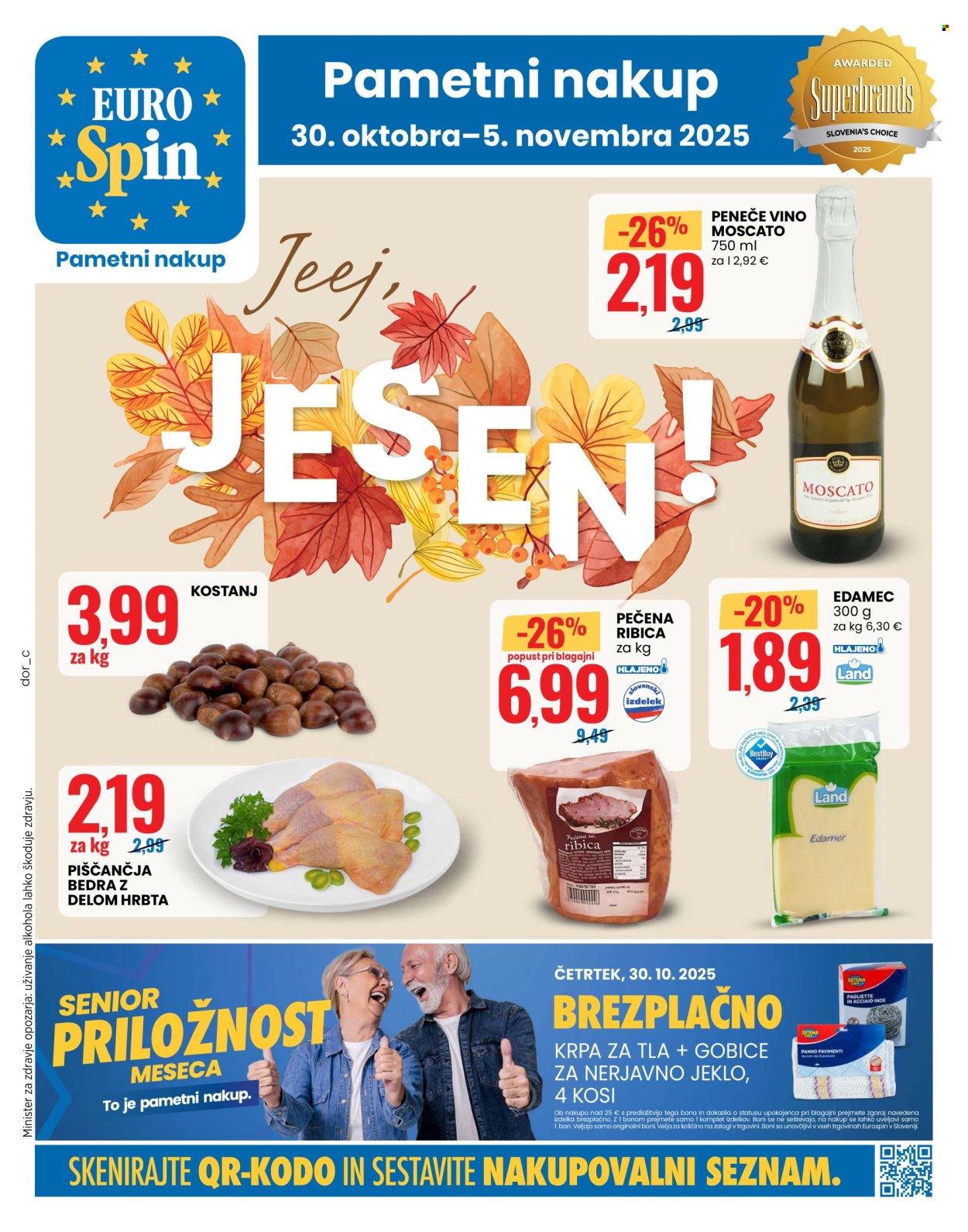 EuroSpin katalog - 30.10.2025 - 5.11.2025. Stran 1