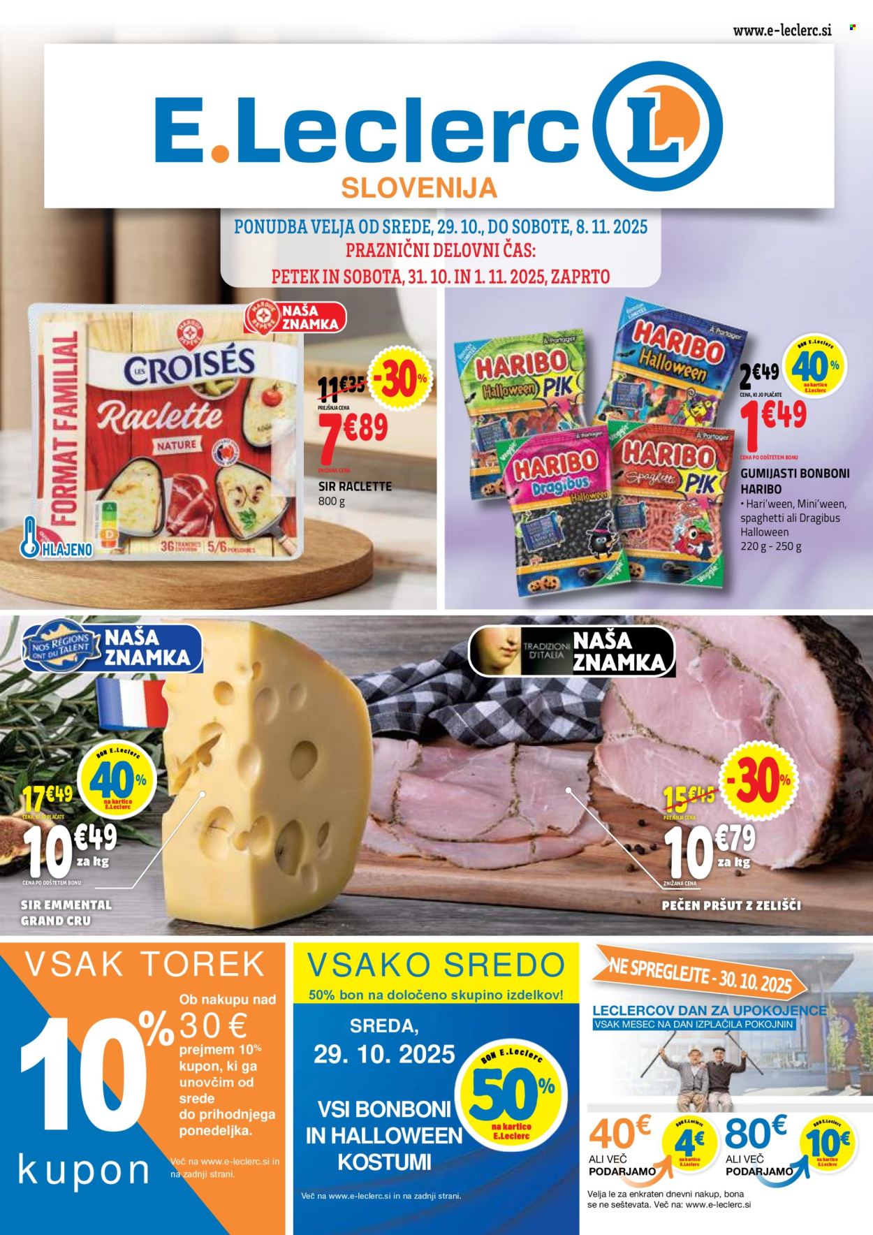 E.Leclerc katalog - 29.10.2025 - 8.11.2025. Stran 1