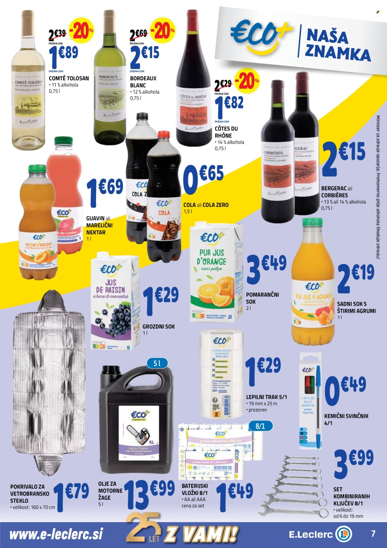 E.Leclerc katalog - 29.10.2025 - 8.11.2025. Stran 7
