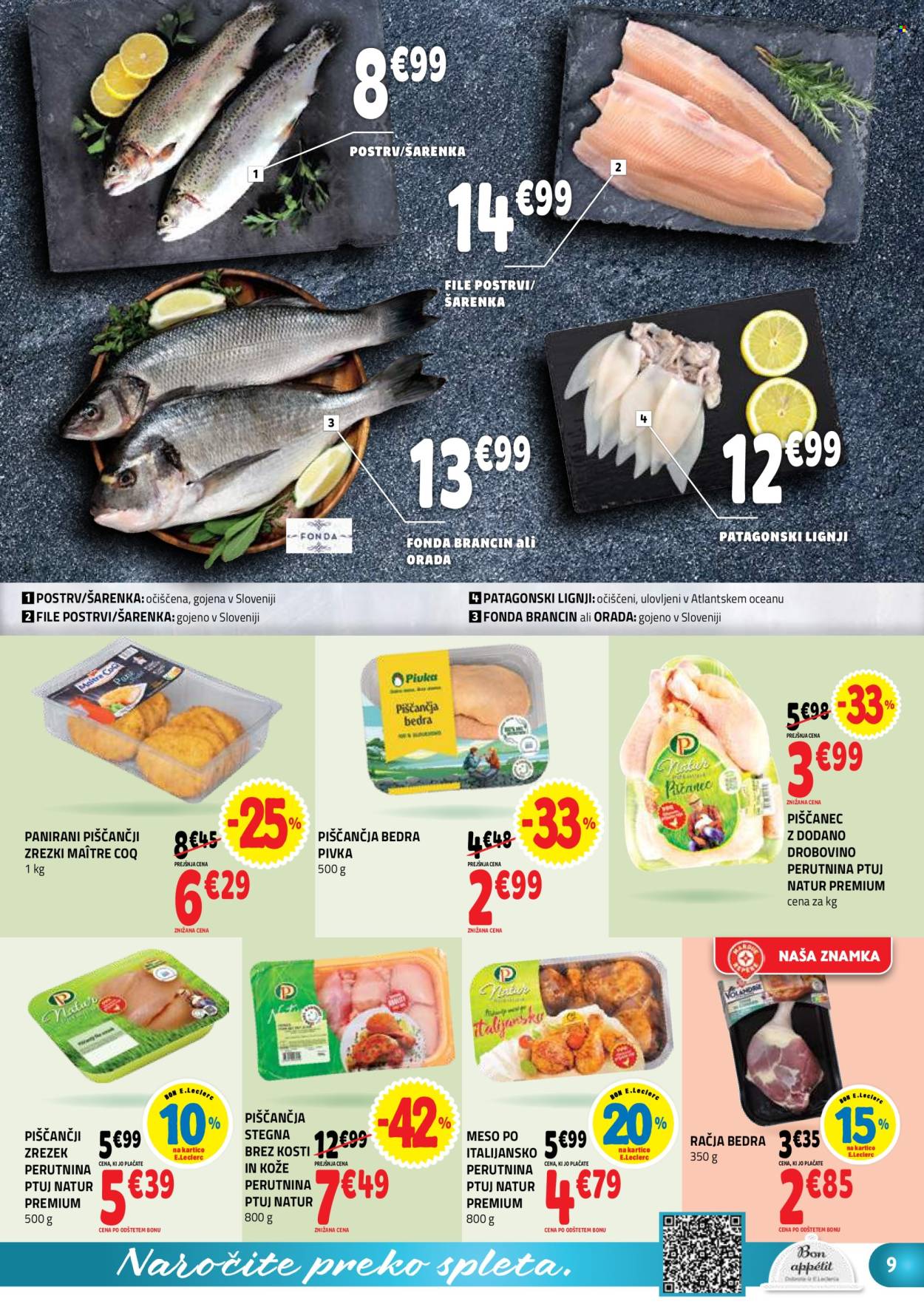 E.Leclerc katalog - 29.10.2025 - 8.11.2025. Stran 9