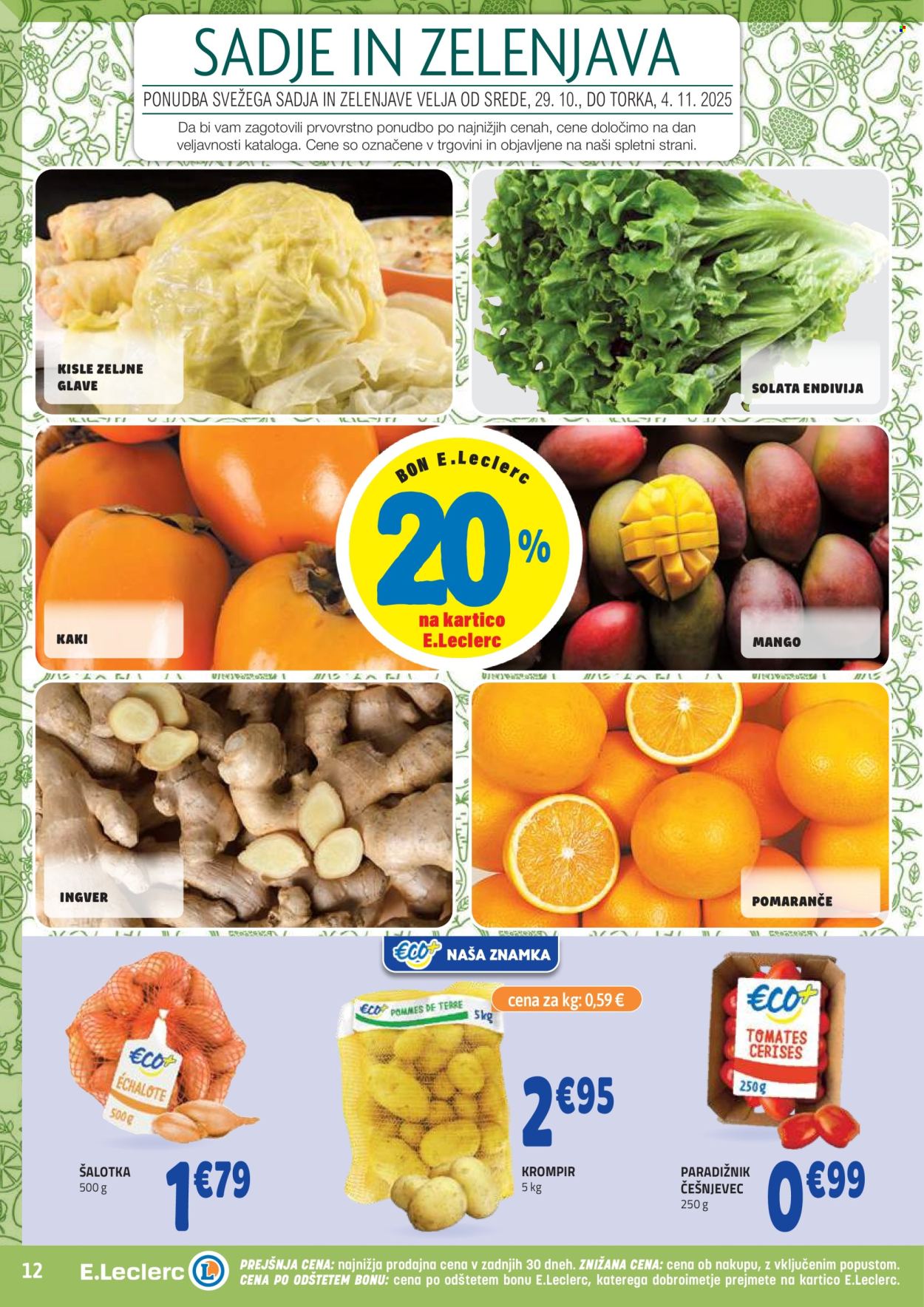 E.Leclerc katalog - 29.10.2025 - 8.11.2025. Stran 12