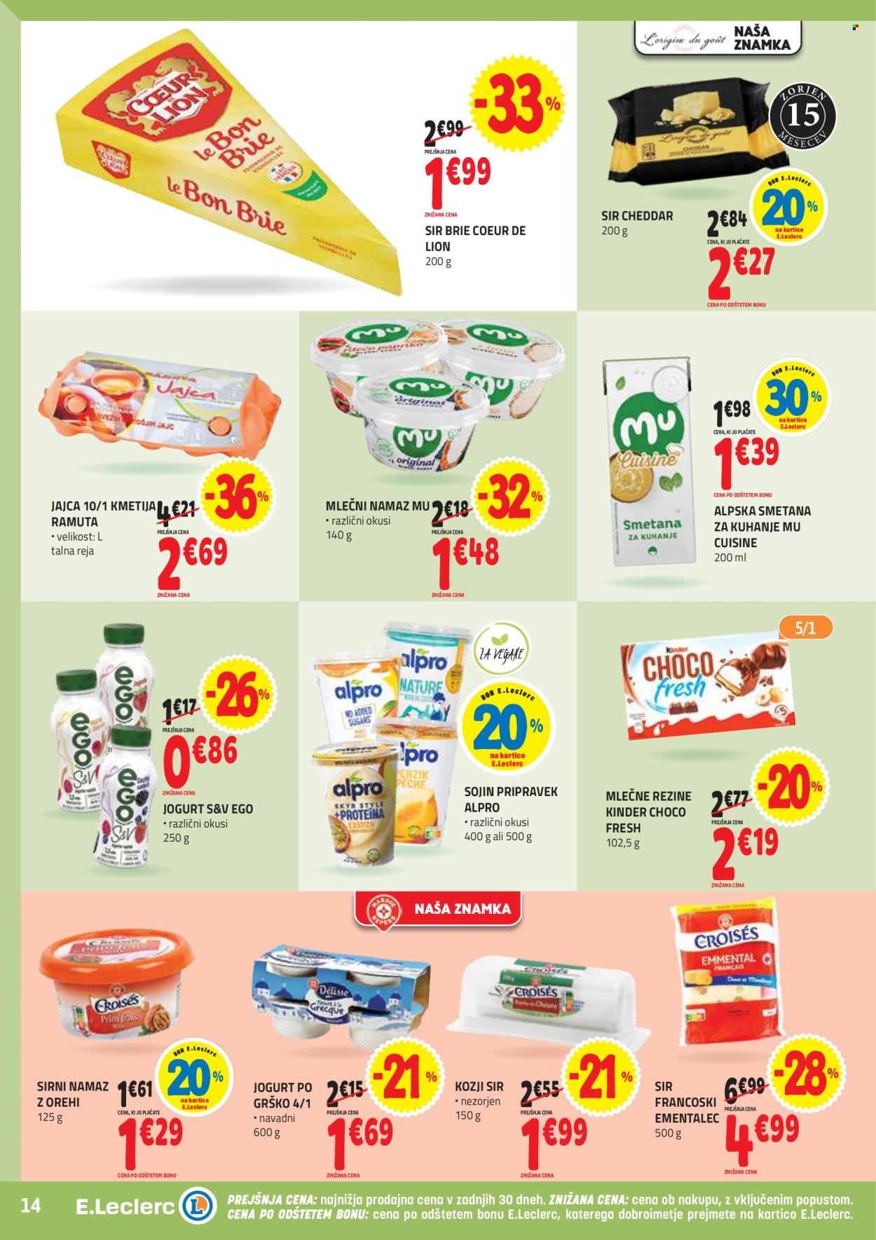 E.Leclerc katalog - 29.10.2025 - 8.11.2025. Stran 14