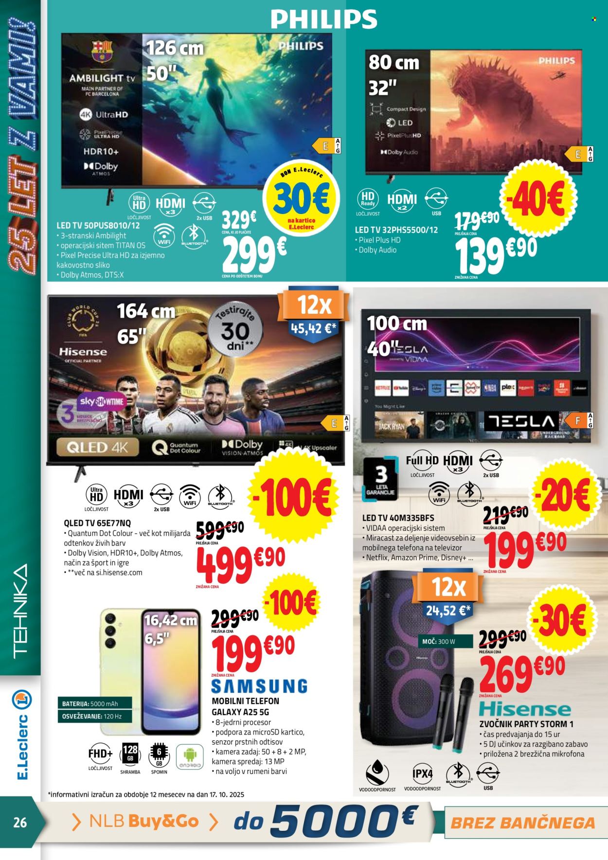 E.Leclerc katalog - 29.10.2025 - 8.11.2025. Stran 26