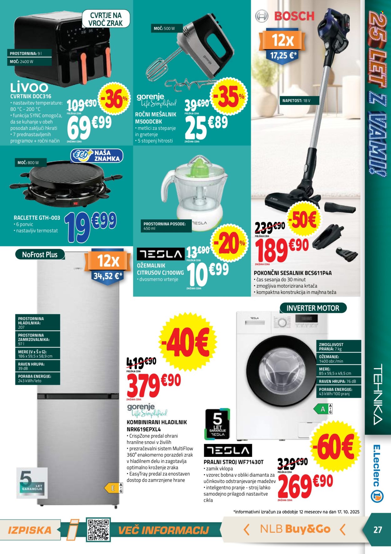 E.Leclerc katalog - 29.10.2025 - 8.11.2025. Stran 27