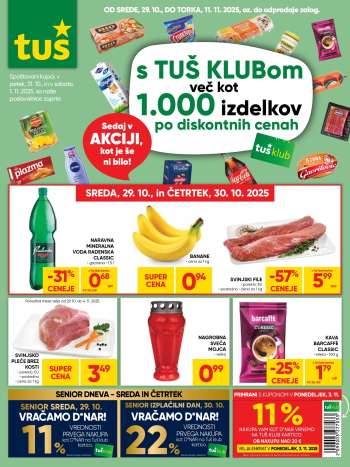 Tuš katalog - 29.10.2025 - 11.11.2025.