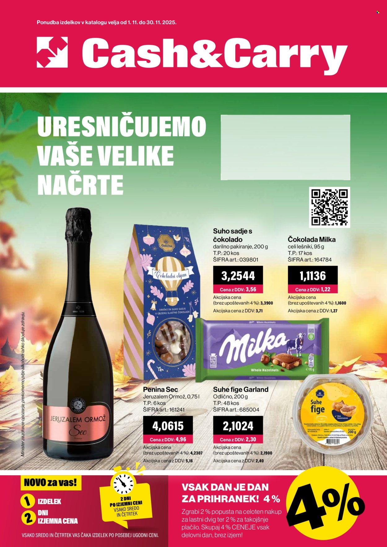 Mercator Cash & Carry katalog - 1.11.2025 - 30.11.2025. Stran 1