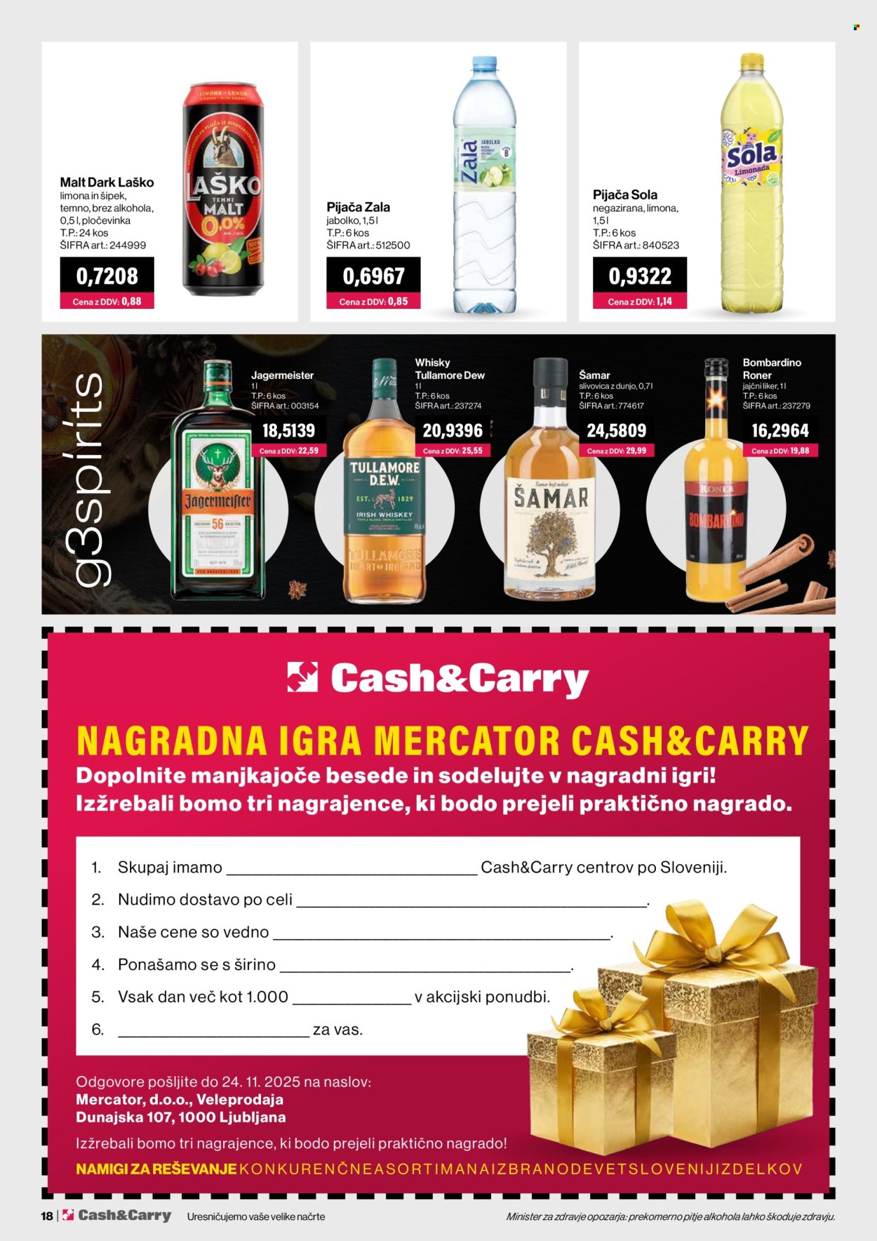 Mercator Cash & Carry katalog - 1.11.2025 - 30.11.2025. Stran 18