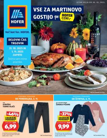Hofer katalog - 30.10.2025 - 6.11.2025.