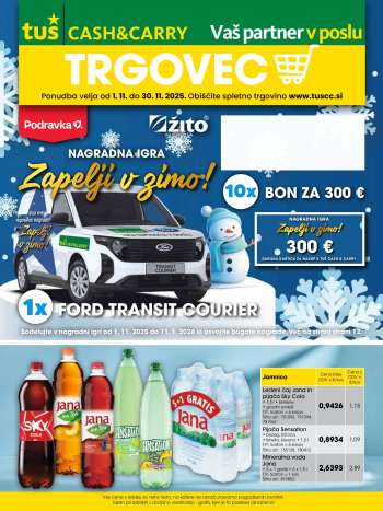 Tuš Cash & Carry katalog - 1.11.2025 - 30.11.2025.