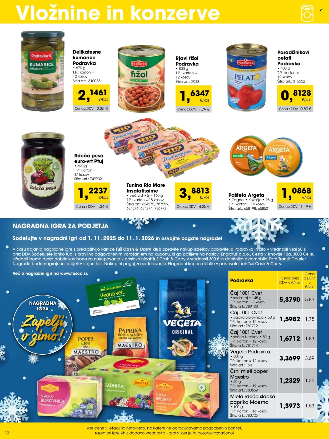 Tuš Cash & Carry katalog - 1.11.2025 - 30.11.2025. Stran 12