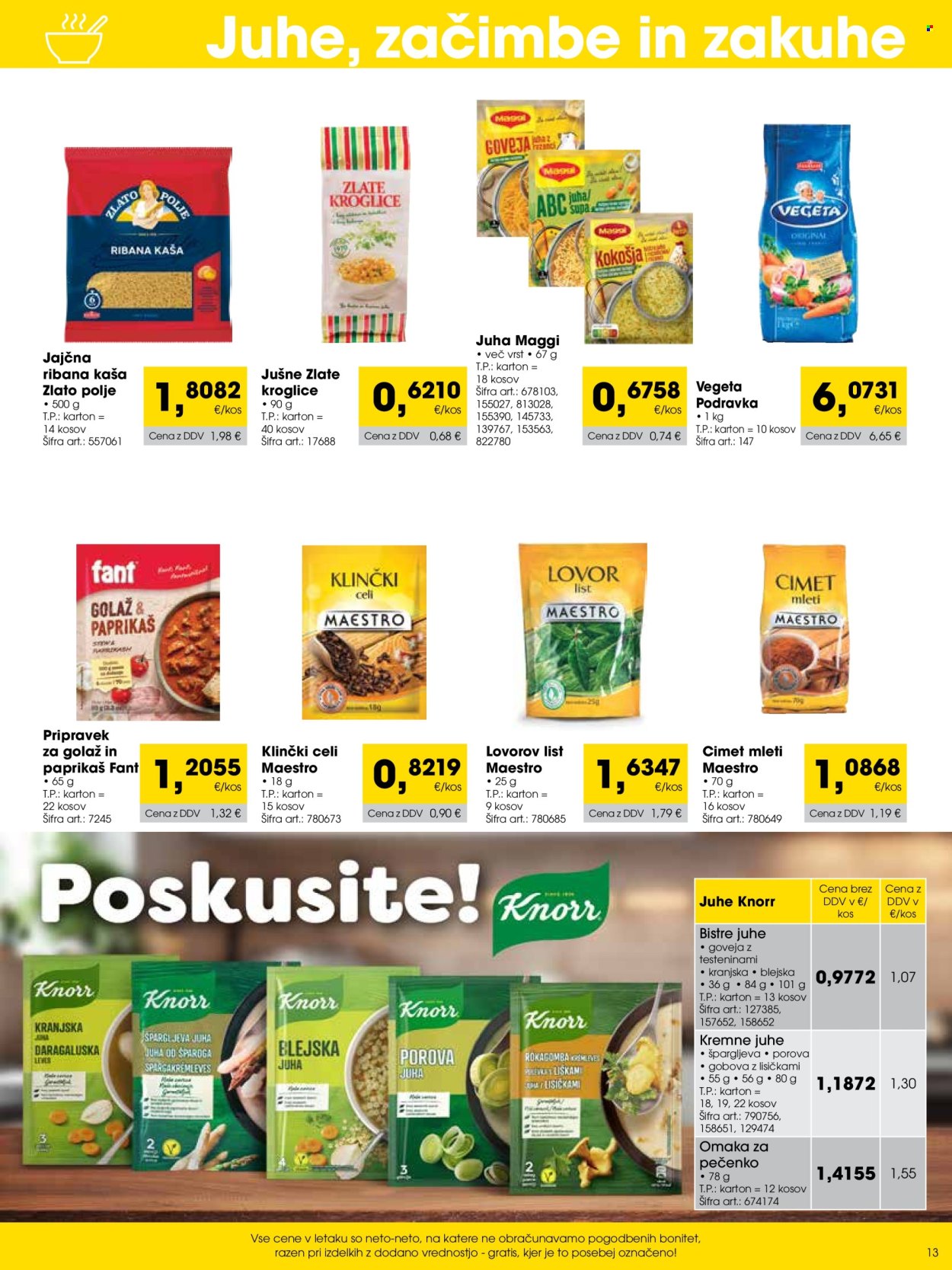 Tuš Cash & Carry katalog - 1.11.2025 - 30.11.2025. Stran 13