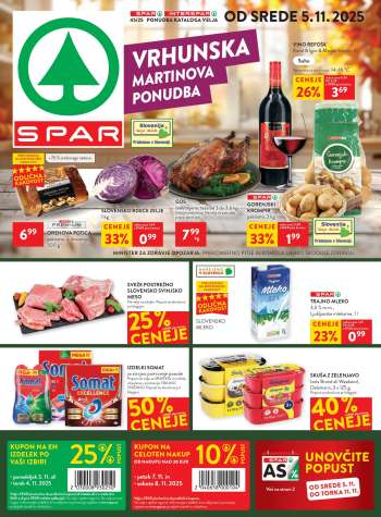 SPAR katalog - 5.11.2025 - 18.11.2025.