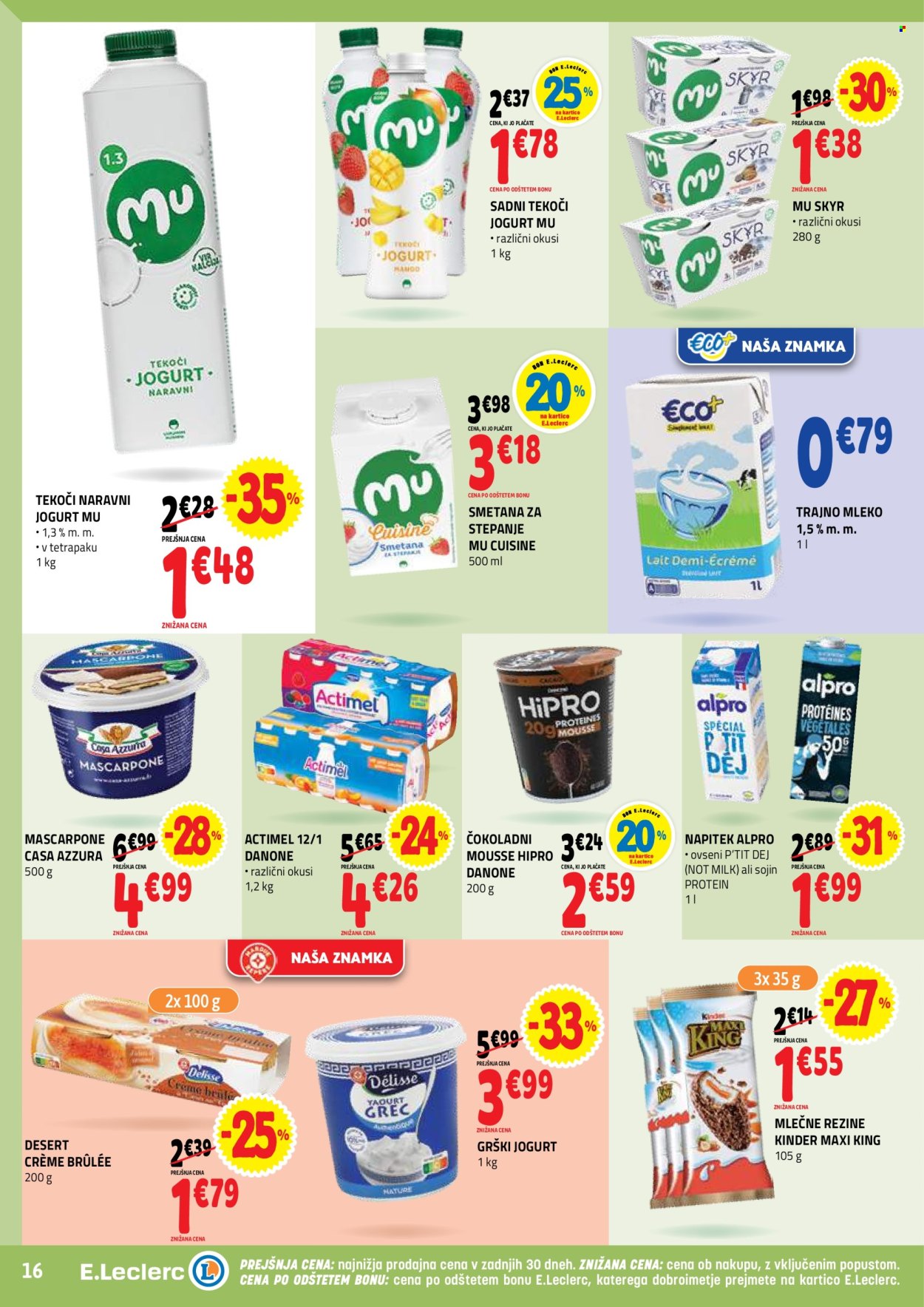 E.Leclerc katalog - 5.11.2025 - 15.11.2025. Stran 16