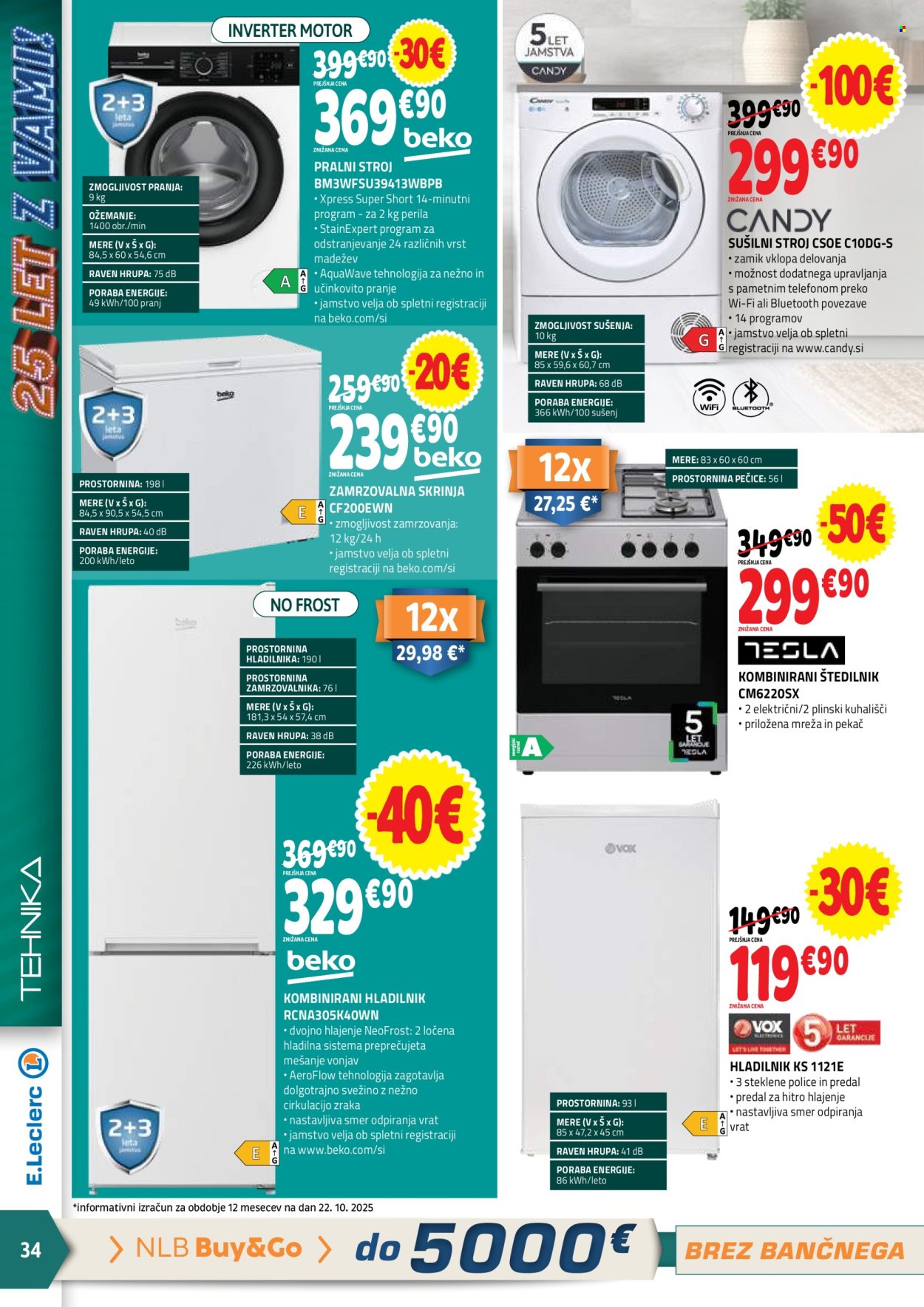 E.Leclerc katalog - 5.11.2025 - 15.11.2025. Stran 34