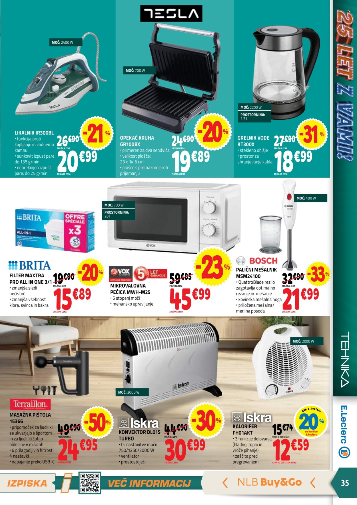 E.Leclerc katalog - 5.11.2025 - 15.11.2025. Stran 35