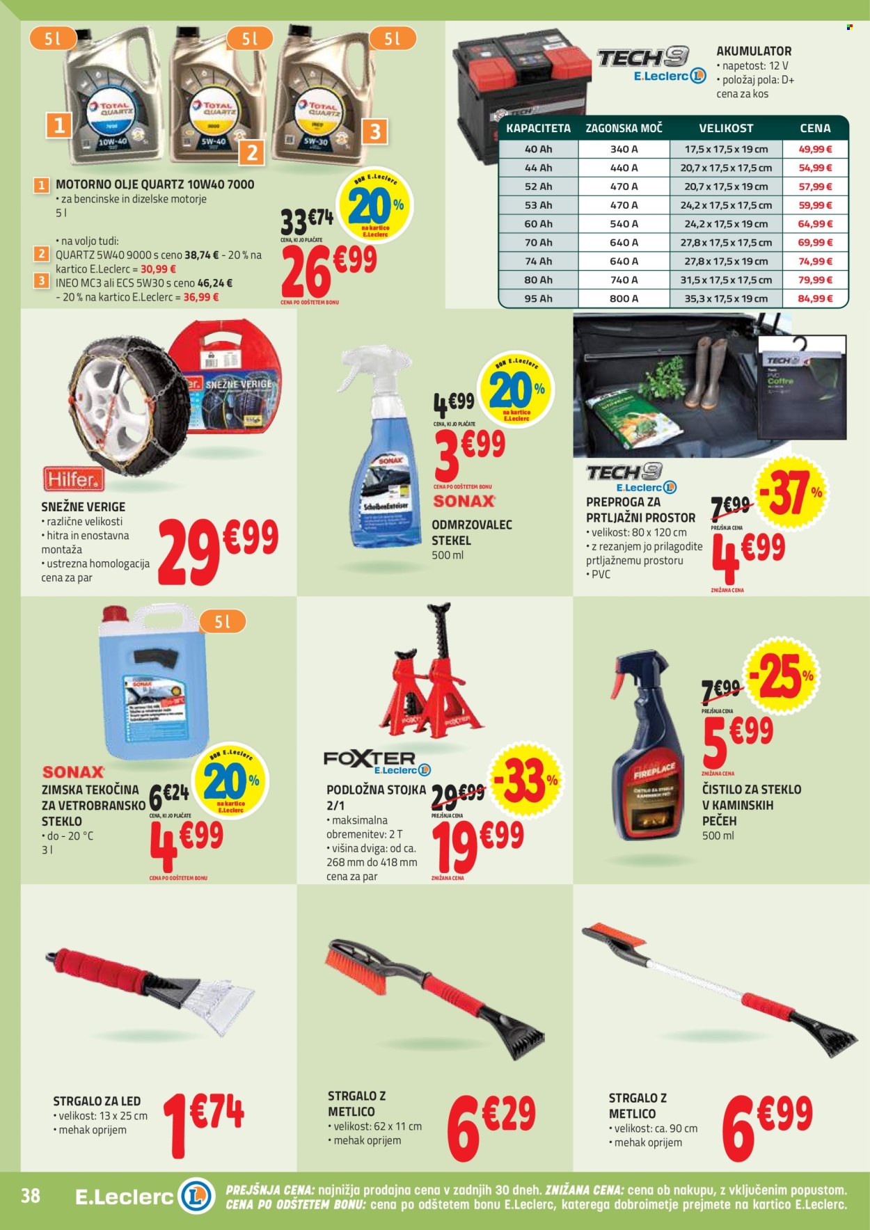 E.Leclerc katalog - 5.11.2025 - 15.11.2025. Stran 38