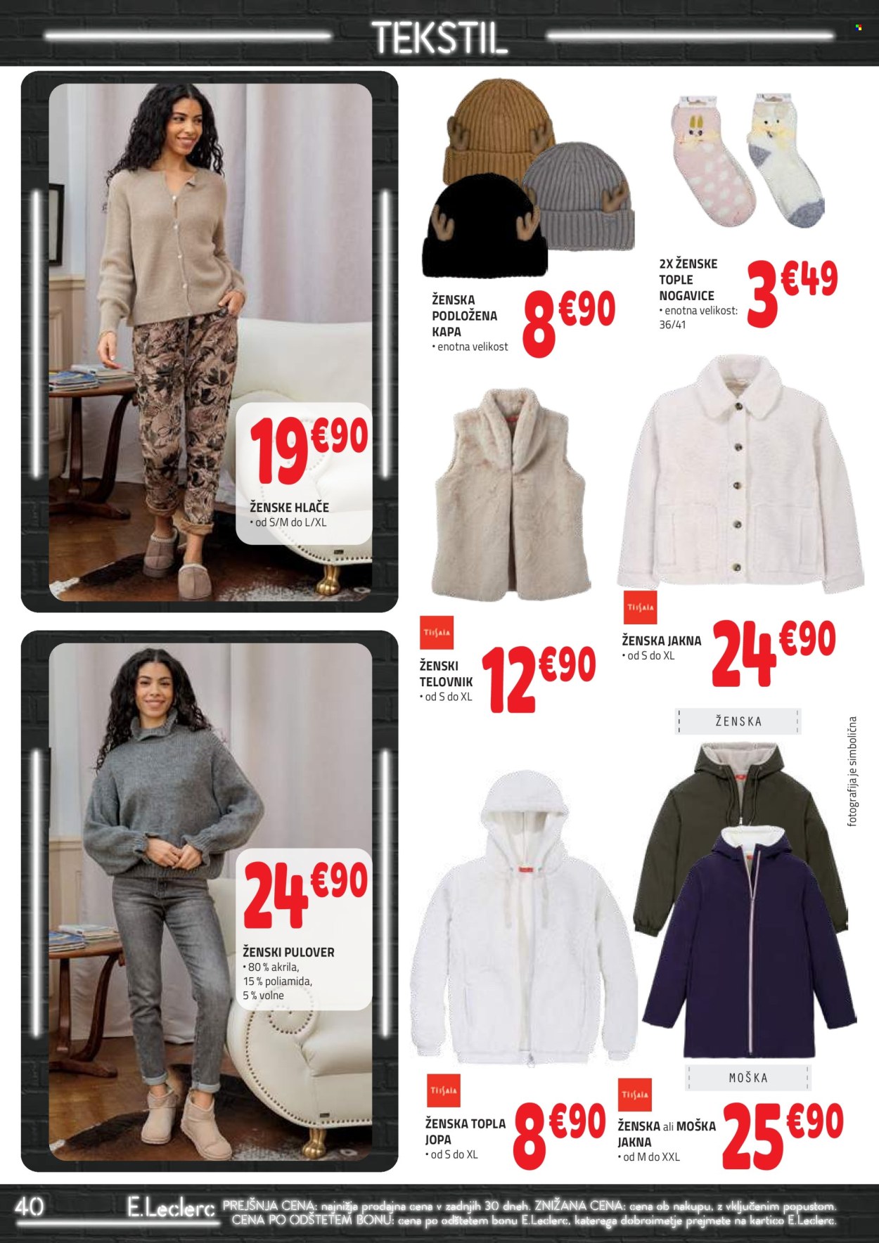 E.Leclerc katalog - 5.11.2025 - 15.11.2025. Stran 40