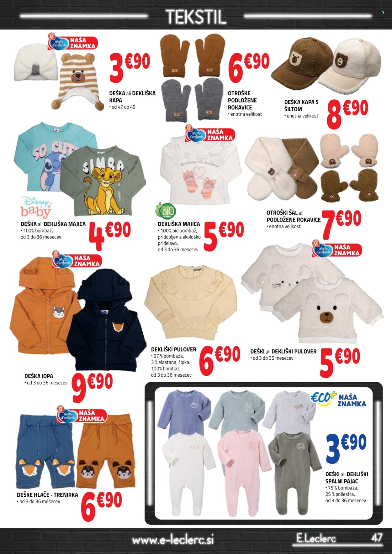 E.Leclerc katalog - 5.11.2025 - 15.11.2025. Stran 47