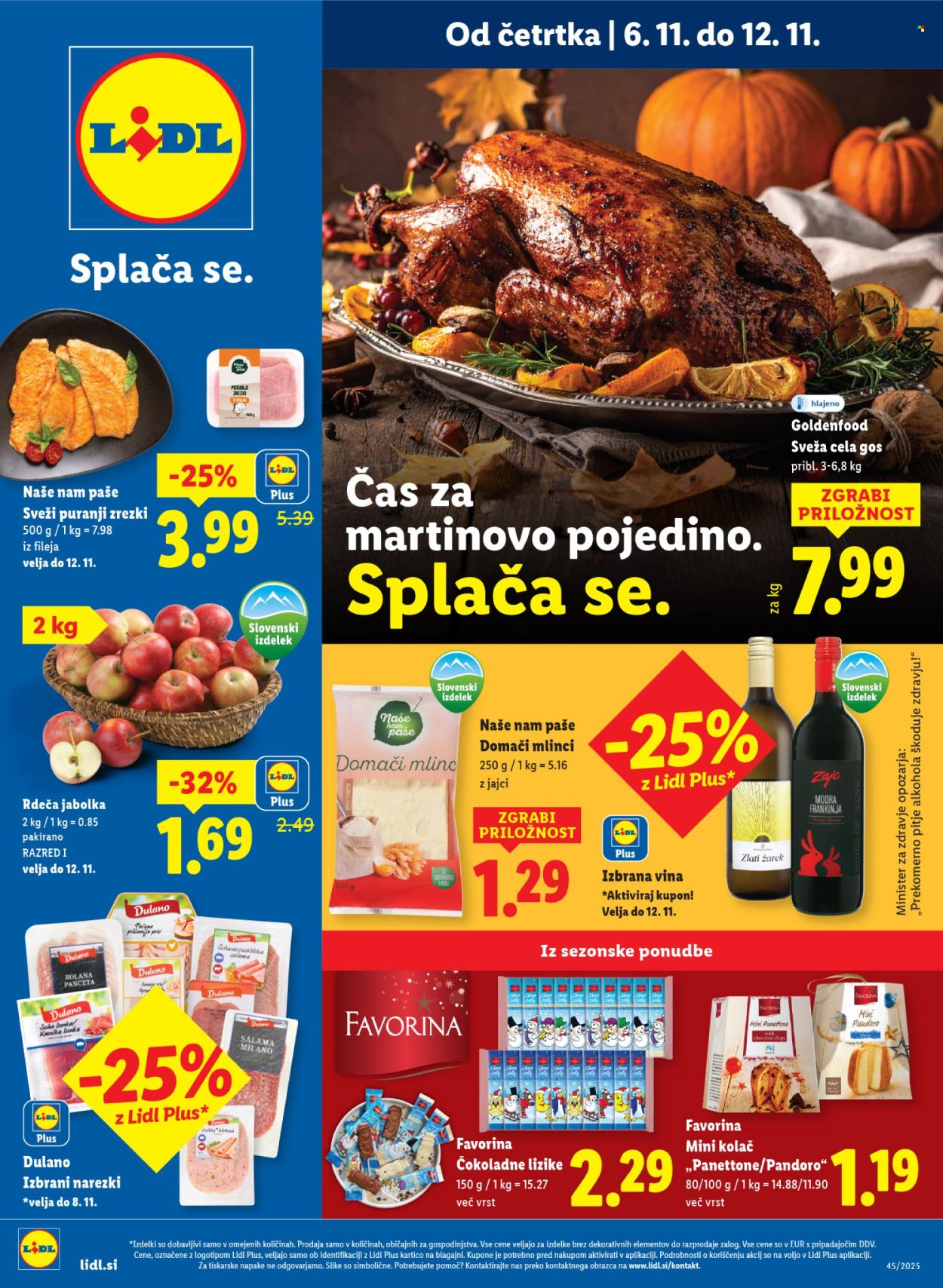 Lidl katalog - 6.11.2025 - 12.11.2025. Stran 1