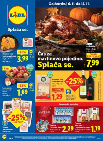 Lidl katalog - 6.11.2025 - 12.11.2025.