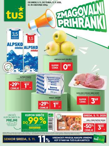Tuš katalog - 5.11.2025 - 11.11.2025.
