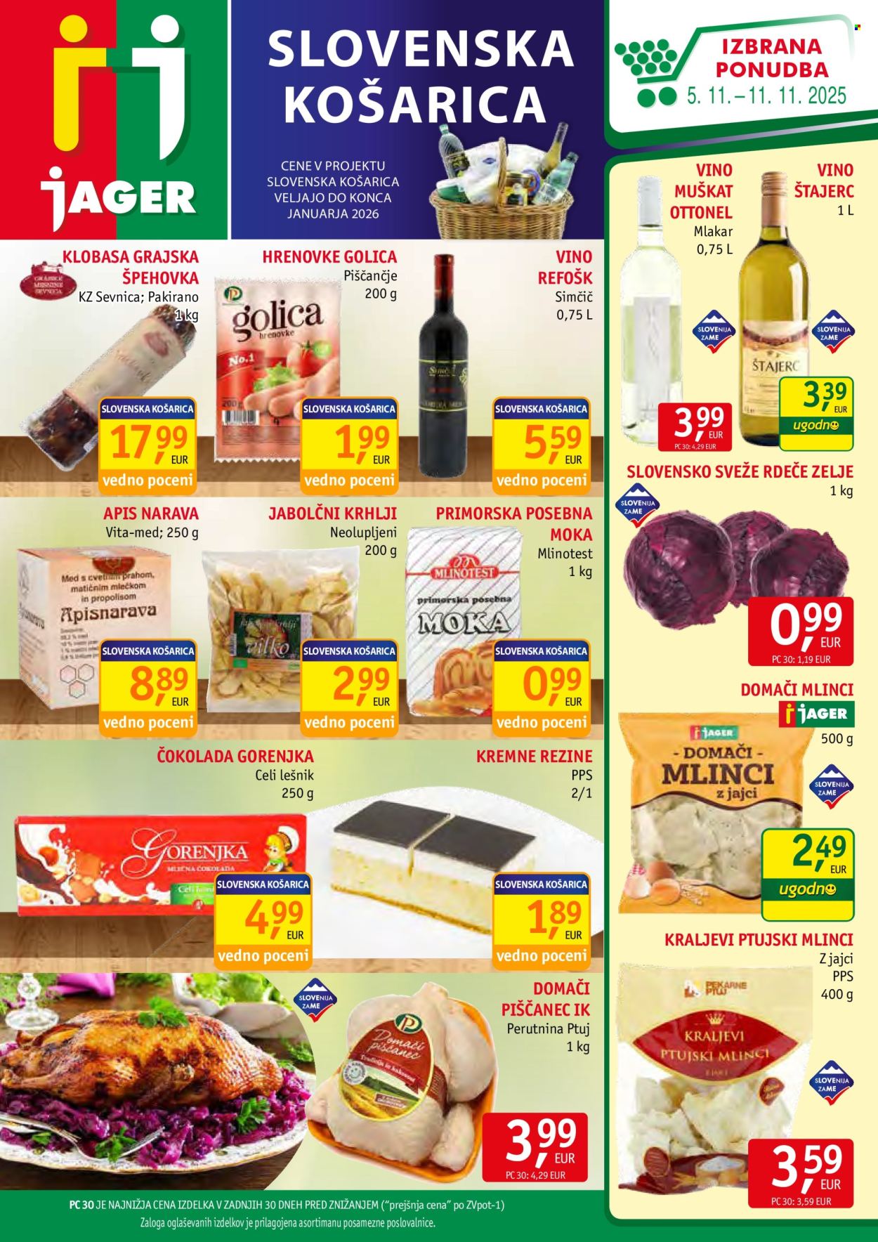 JAGER katalog - 5.11.2025 - 11.11.2025. Stran 1