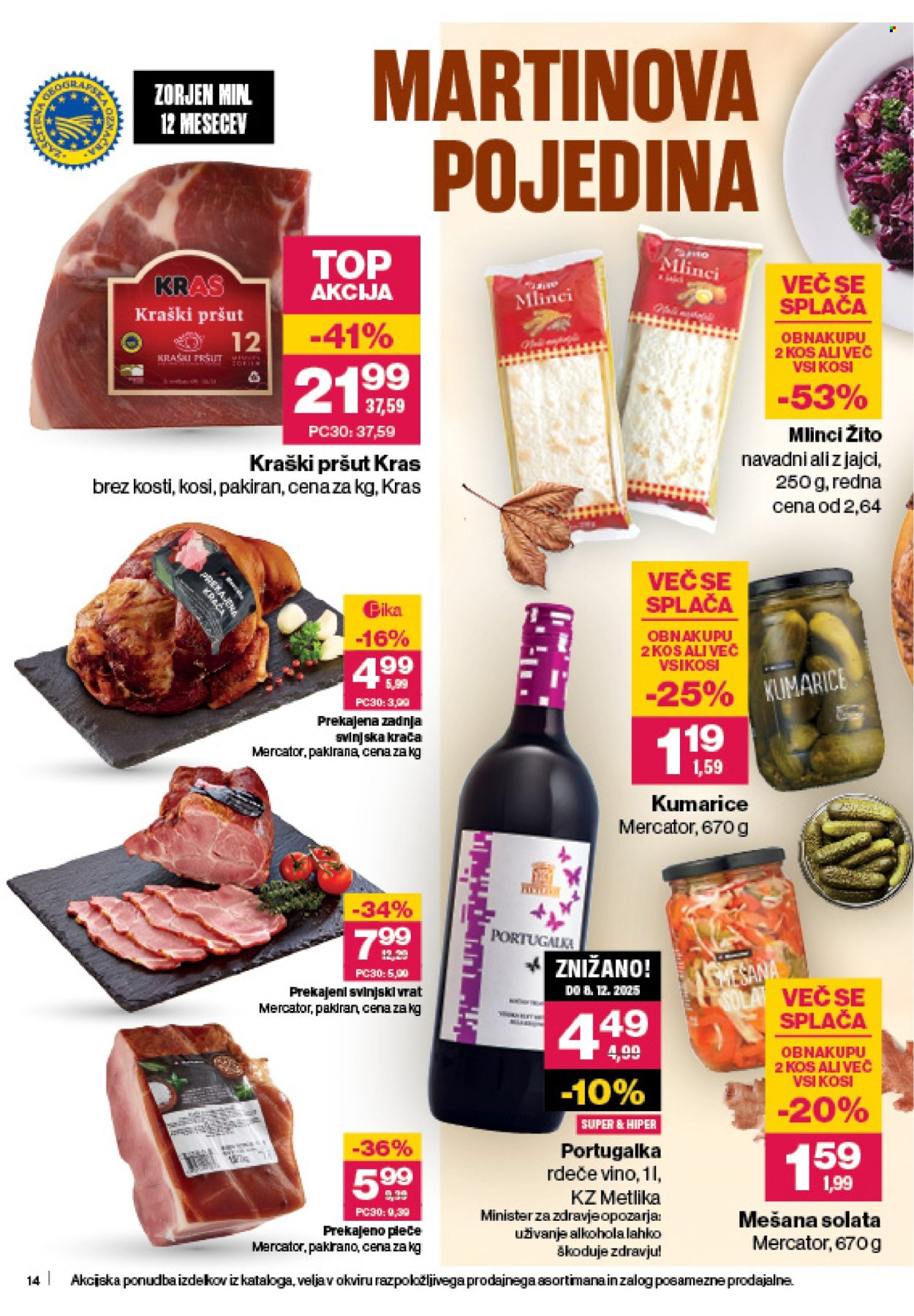 Mercator katalog - 6.11.2025 - 12.11.2025. Stran 14