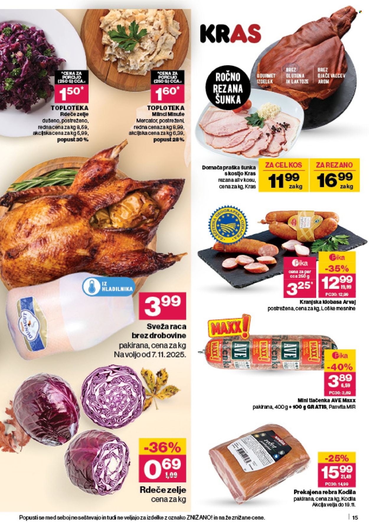 Mercator katalog - 6.11.2025 - 12.11.2025. Stran 15