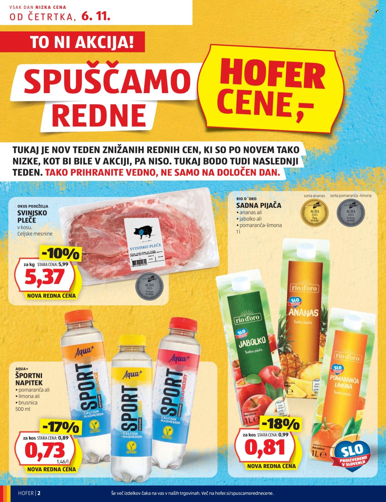 Hofer katalog - 6.11.2025 - 15.11.2025. Stran 2