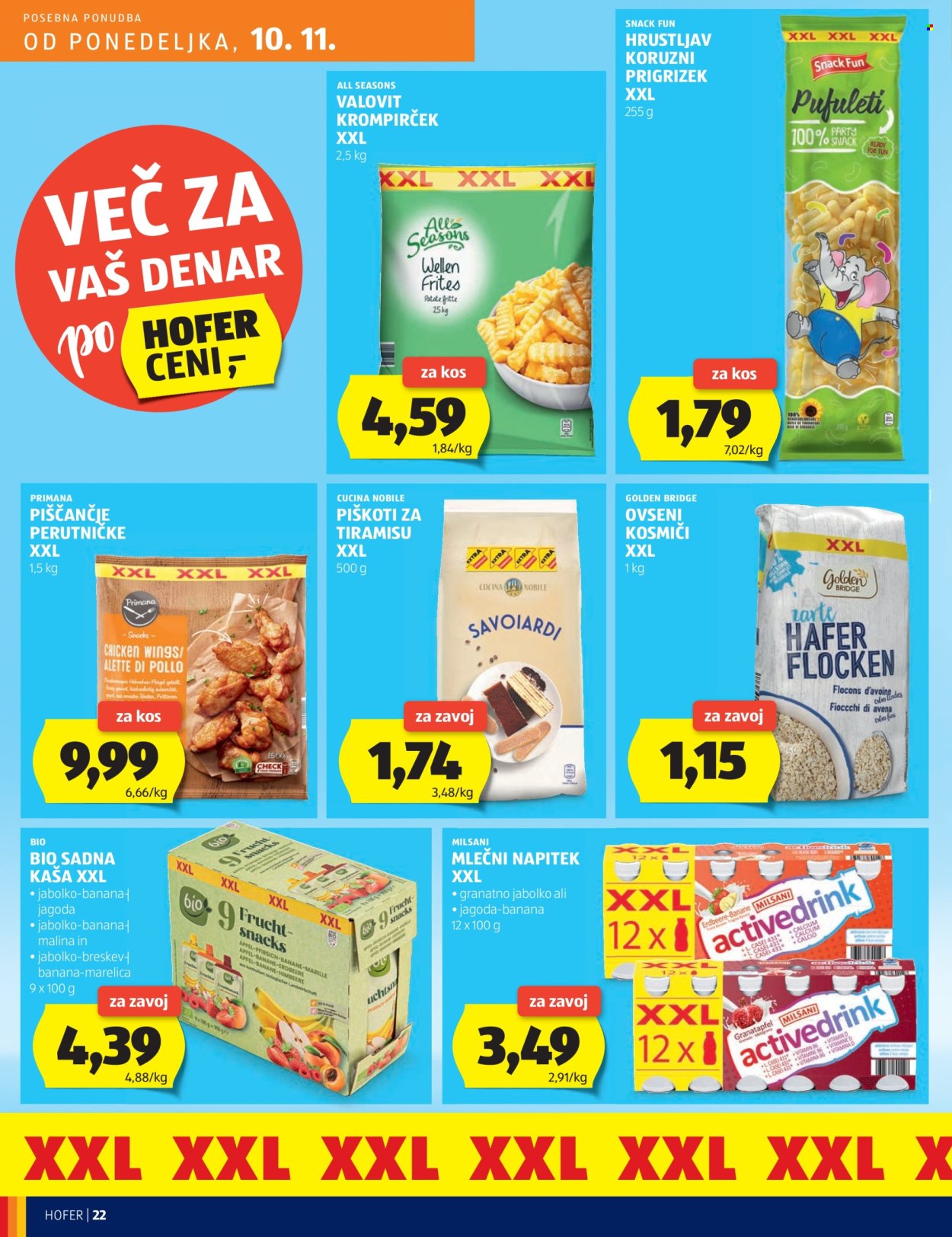 Hofer katalog - 6.11.2025 - 15.11.2025. Stran 22