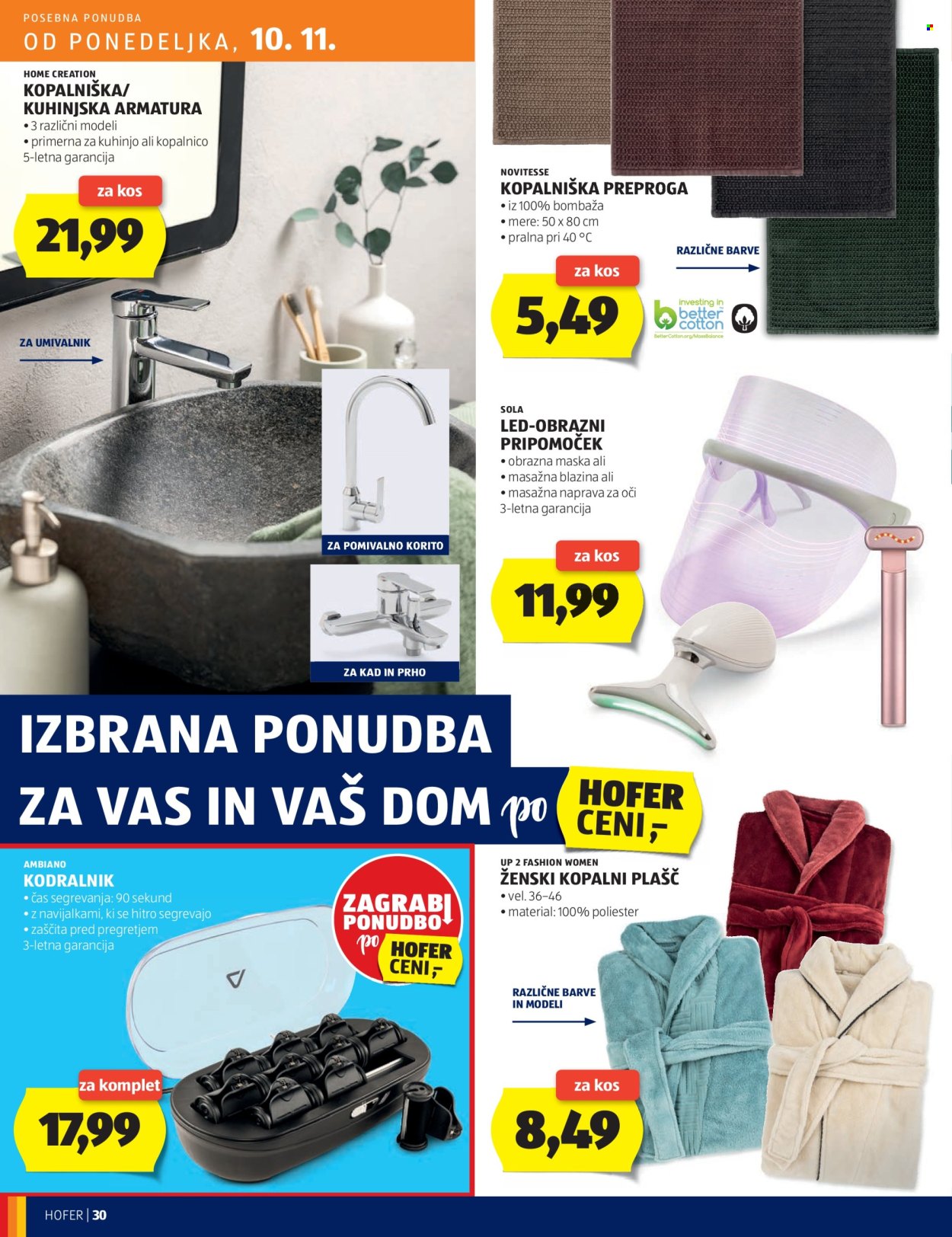 Hofer katalog - 6.11.2025 - 15.11.2025. Stran 30