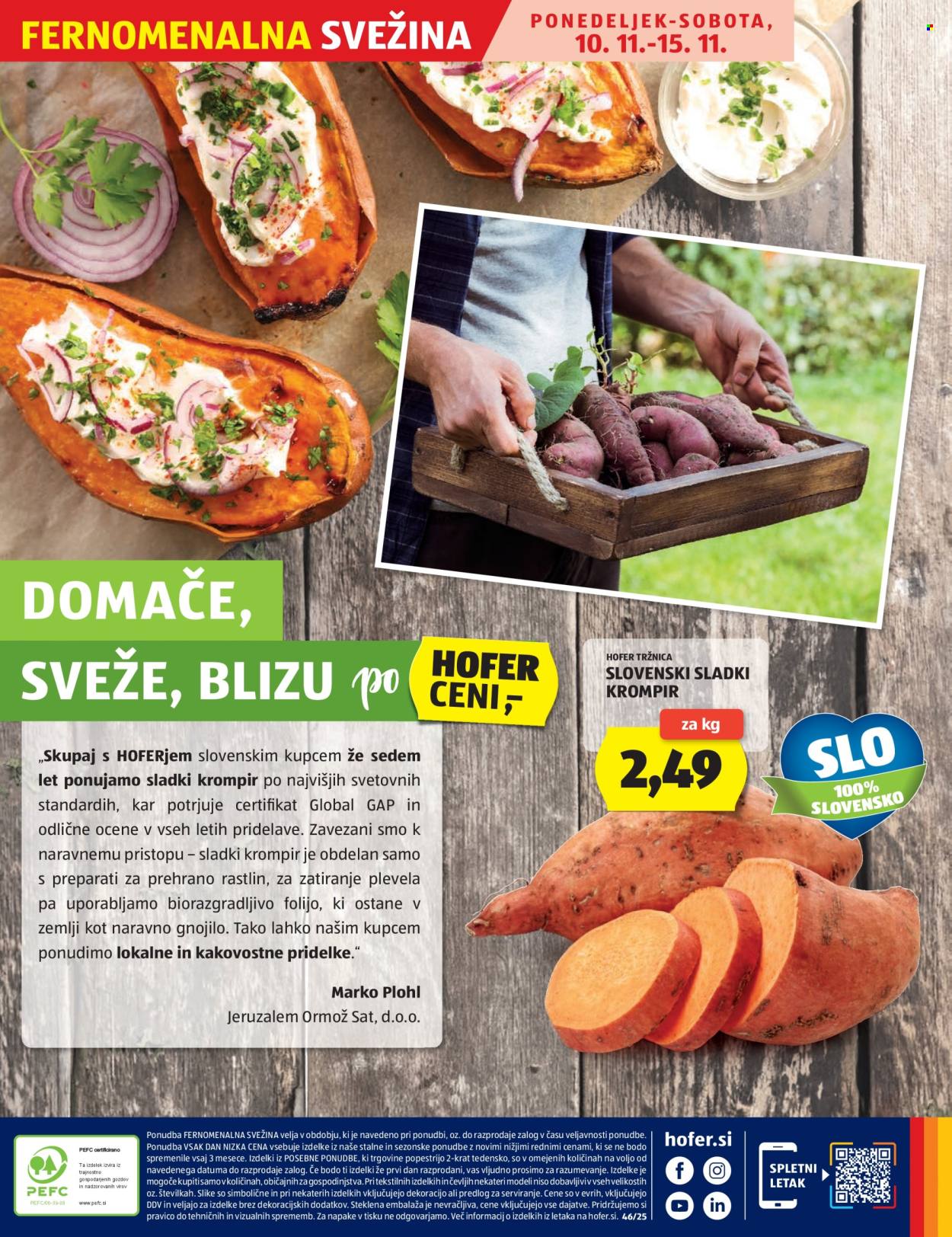 Hofer katalog - 6.11.2025 - 15.11.2025. Stran 40