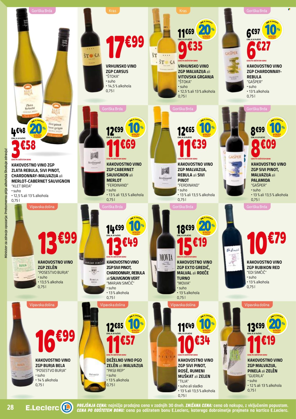 E.Leclerc katalog - 12.11.2025 - 22.11.2025. Stran 28