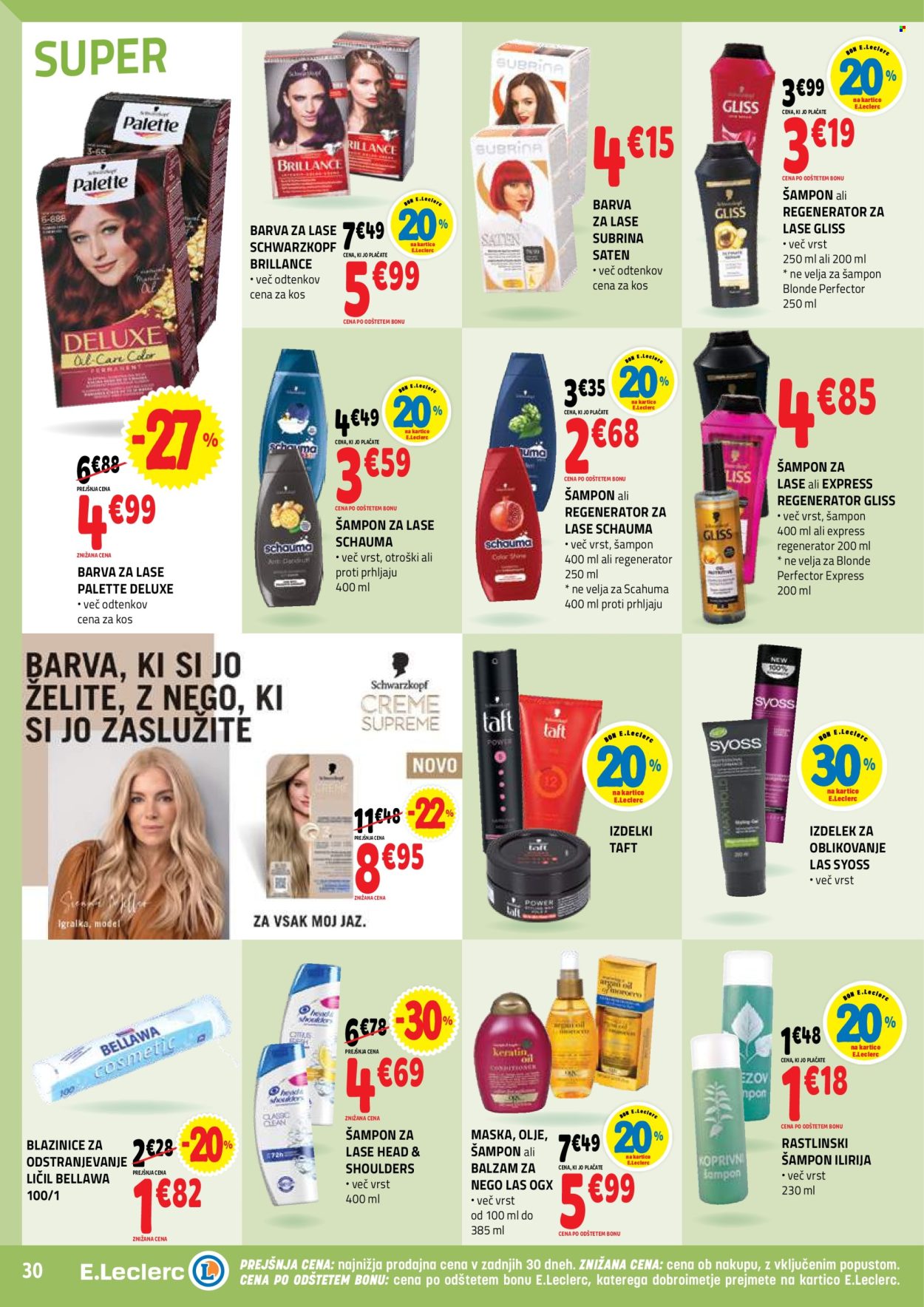 E.Leclerc katalog - 12.11.2025 - 22.11.2025. Stran 30