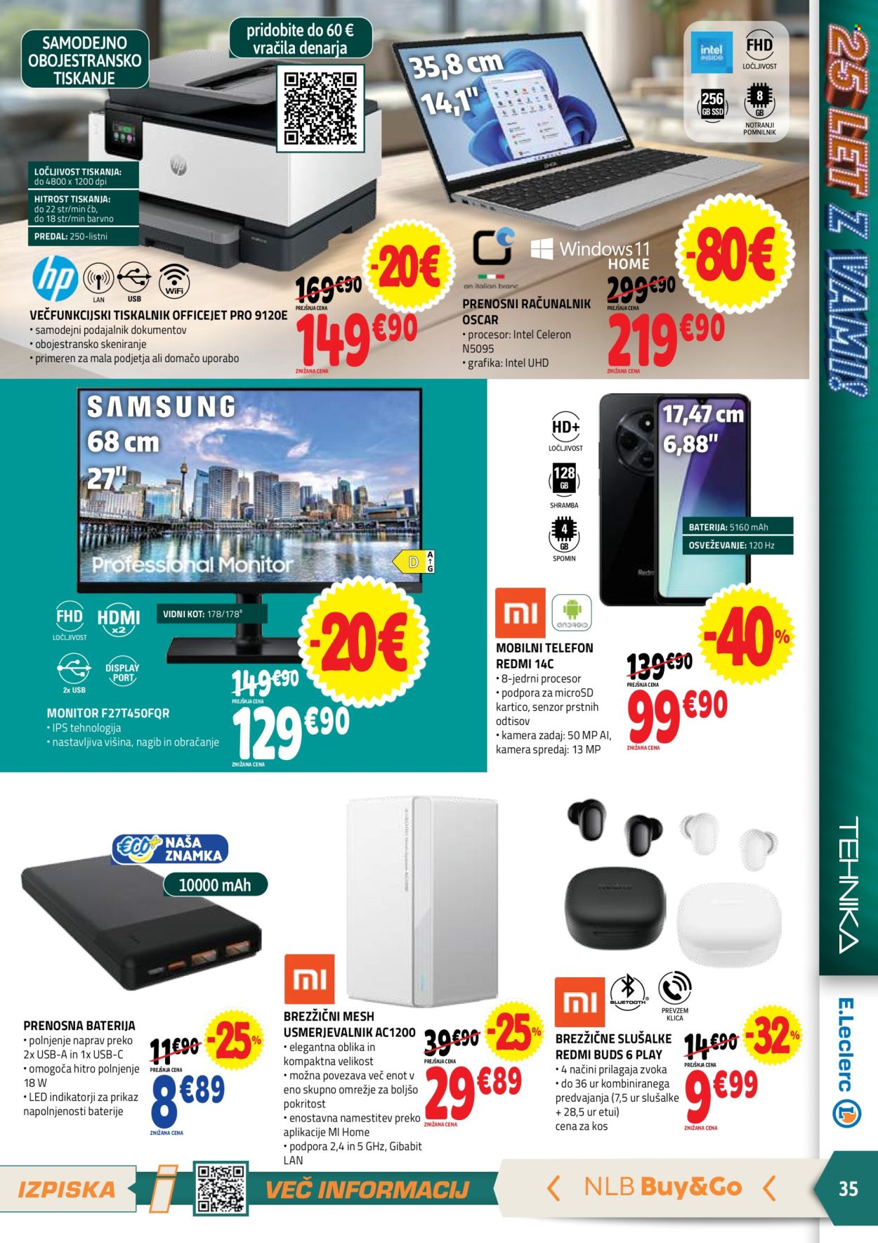 E.Leclerc katalog - 12.11.2025 - 22.11.2025. Stran 35