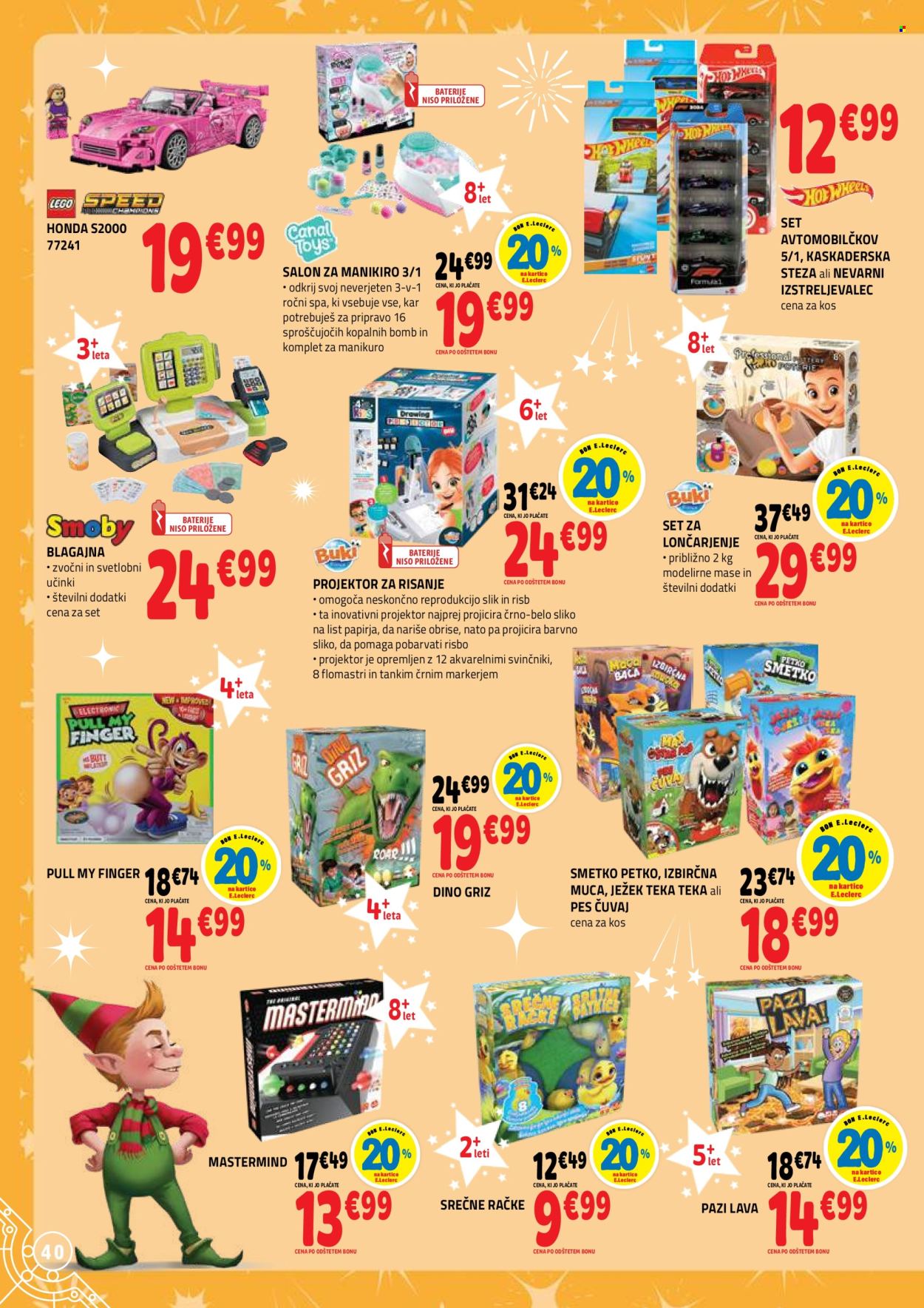 E.Leclerc katalog - 12.11.2025 - 22.11.2025. Stran 40