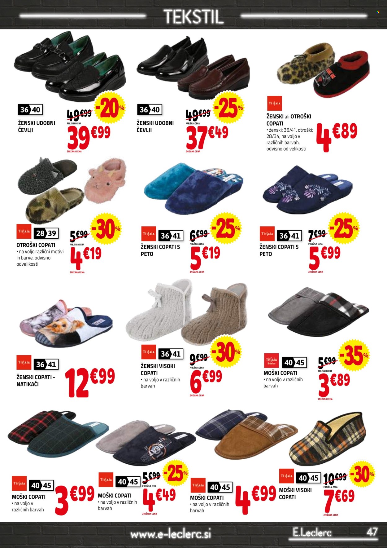 E.Leclerc katalog - 12.11.2025 - 22.11.2025. Stran 47