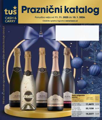 Tuš Cash & Carry katalog - 11.11.2025 - 10.1.2026.