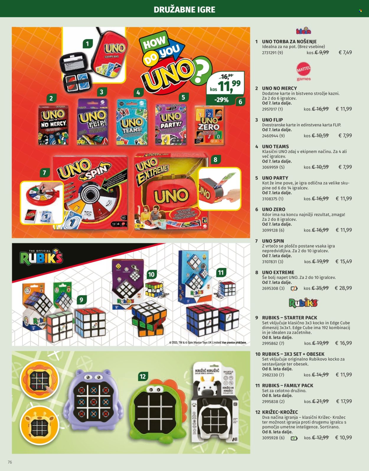 Müller katalog. Stran 76