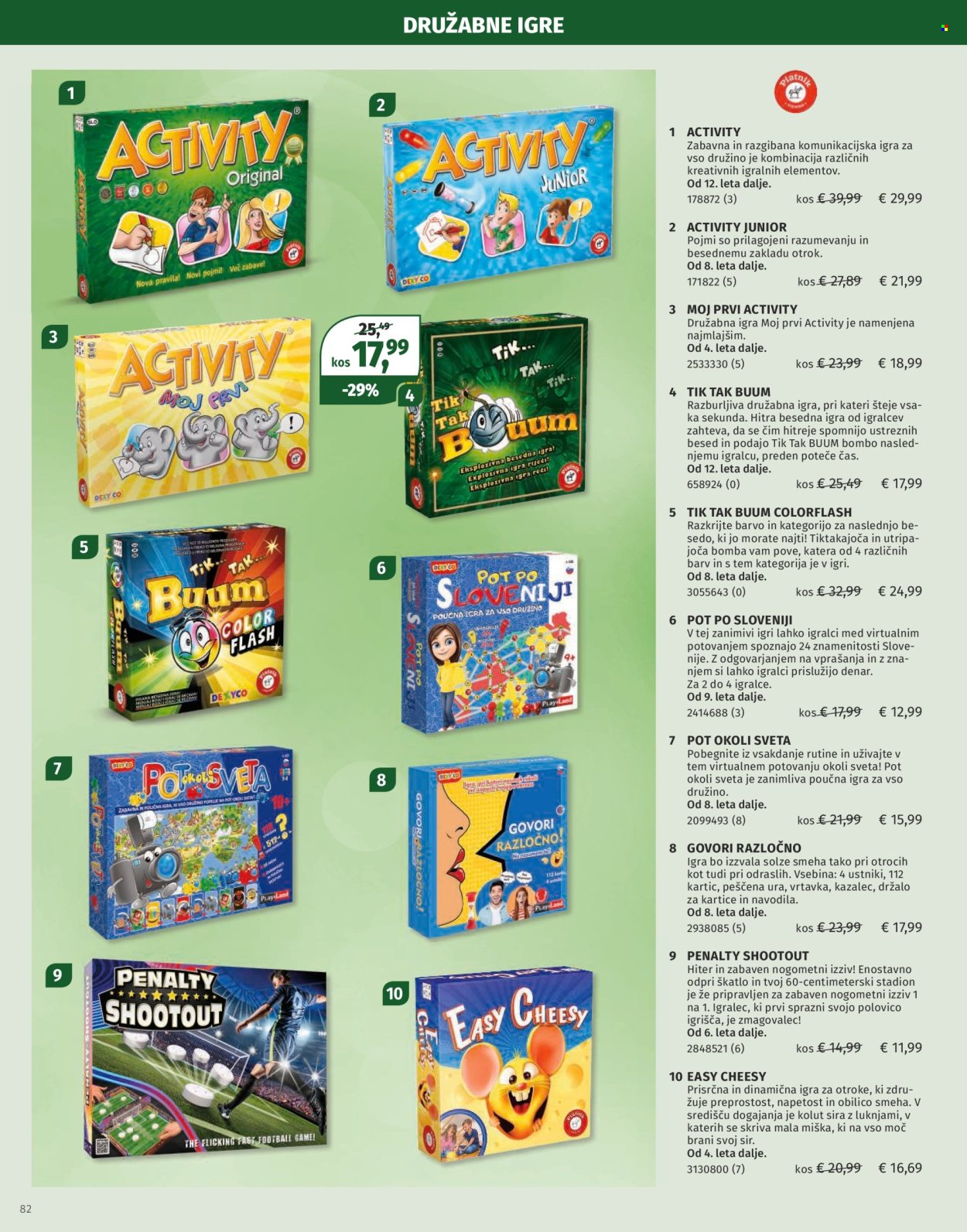 Müller katalog. Stran 82