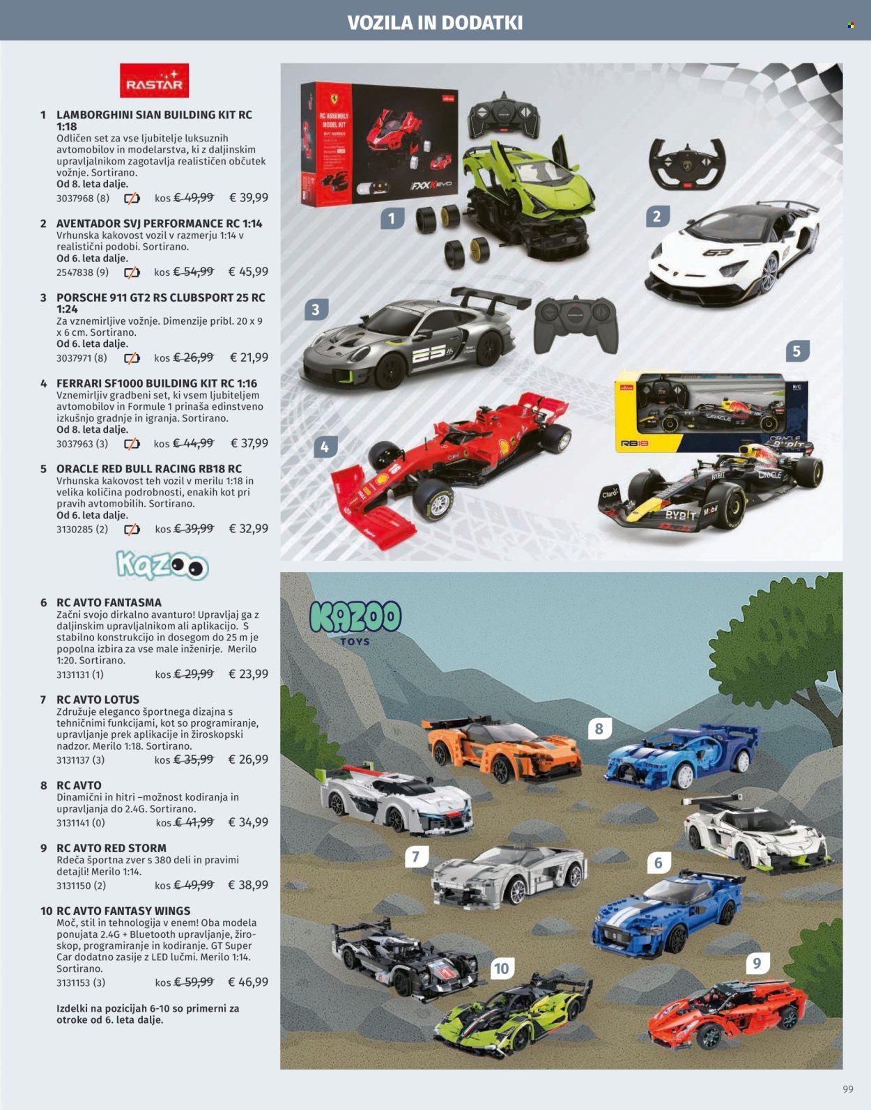 Müller katalog. Stran 99