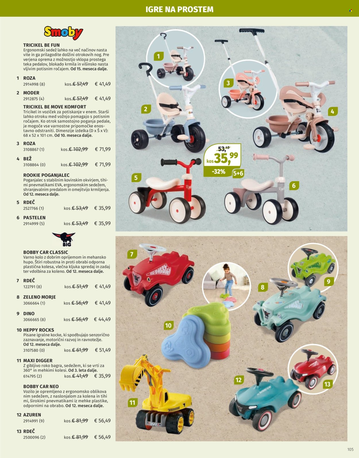 Müller katalog. Stran 105