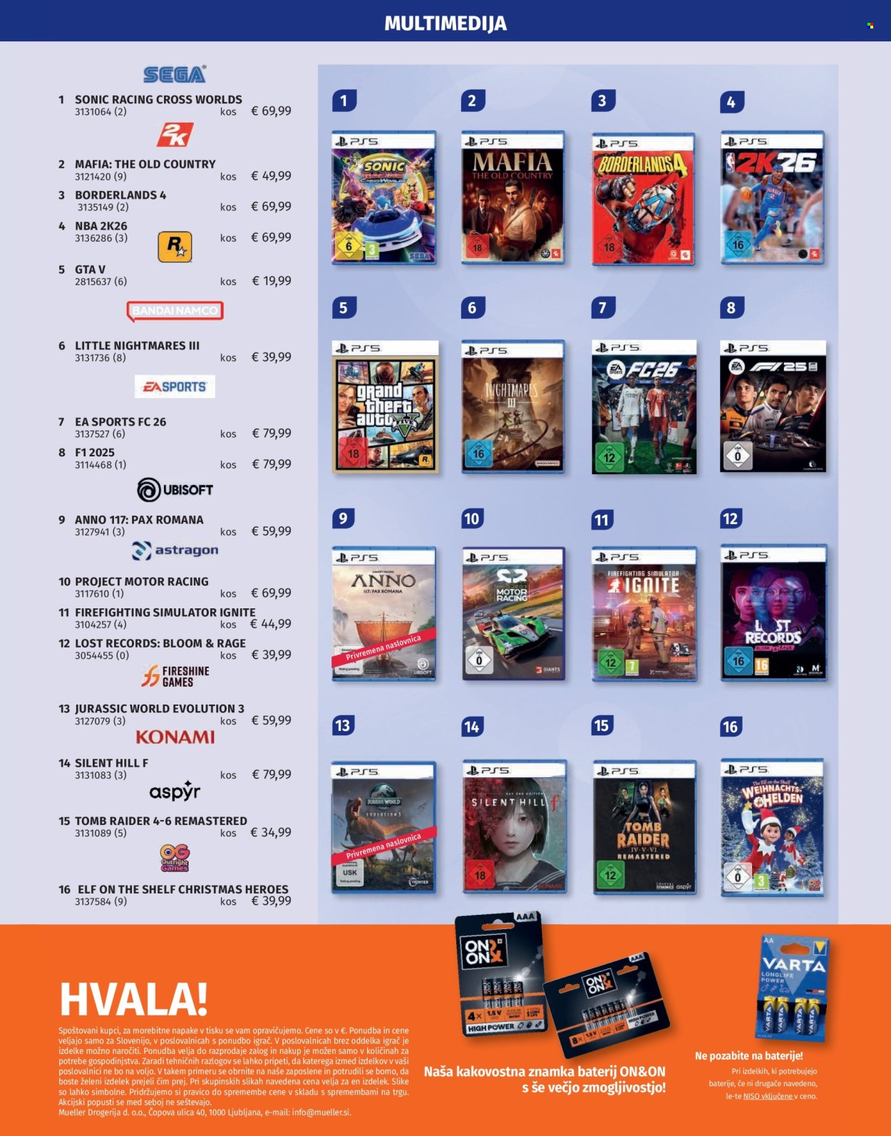 Müller katalog. Stran 109