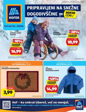 Hofer katalog - 13.11.2025 - 20.11.2025.