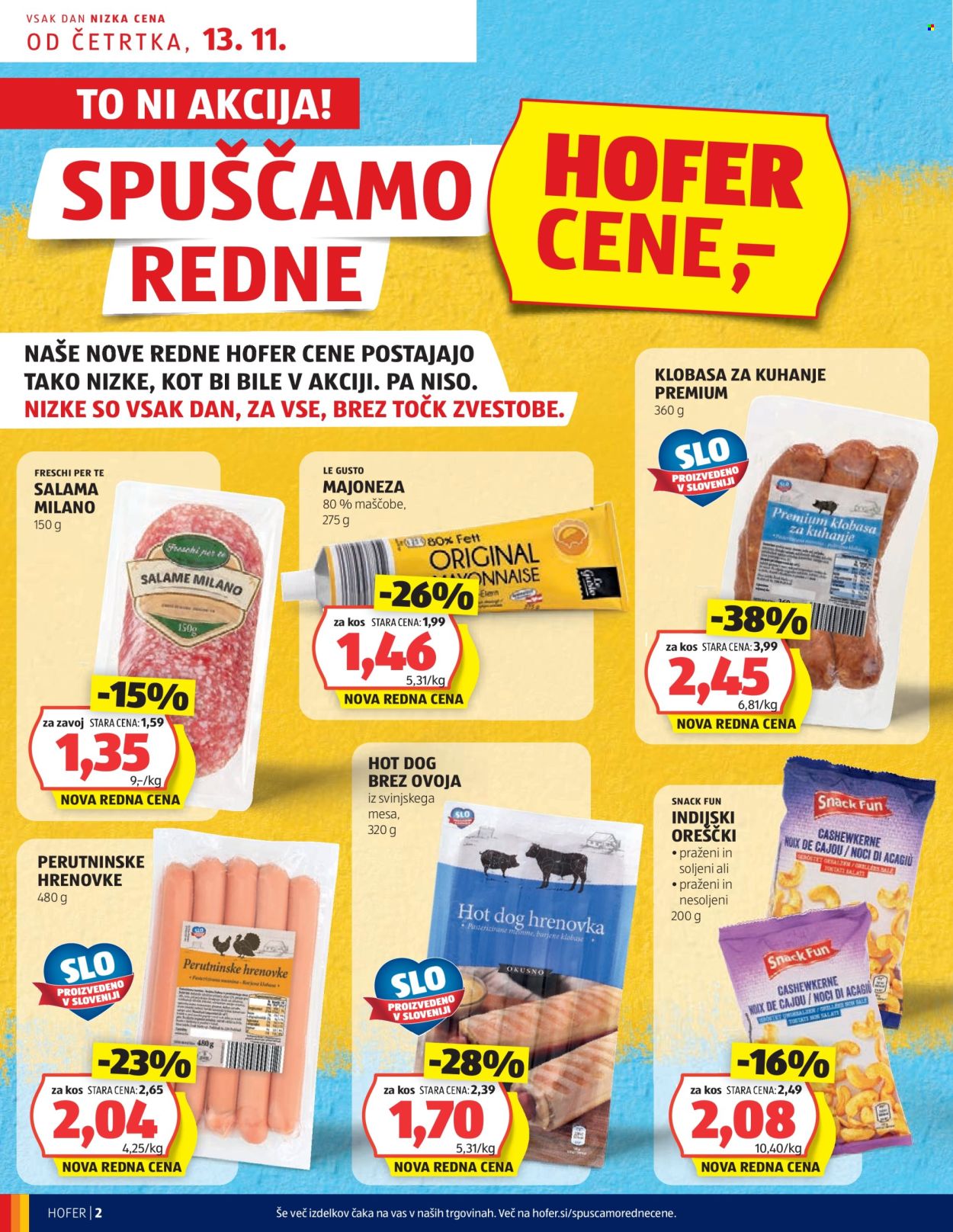 Hofer katalog - 13.11.2025 - 20.11.2025. Stran 2