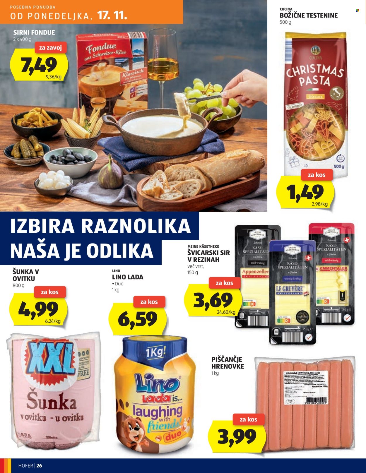 Hofer katalog - 13.11.2025 - 20.11.2025. Stran 26