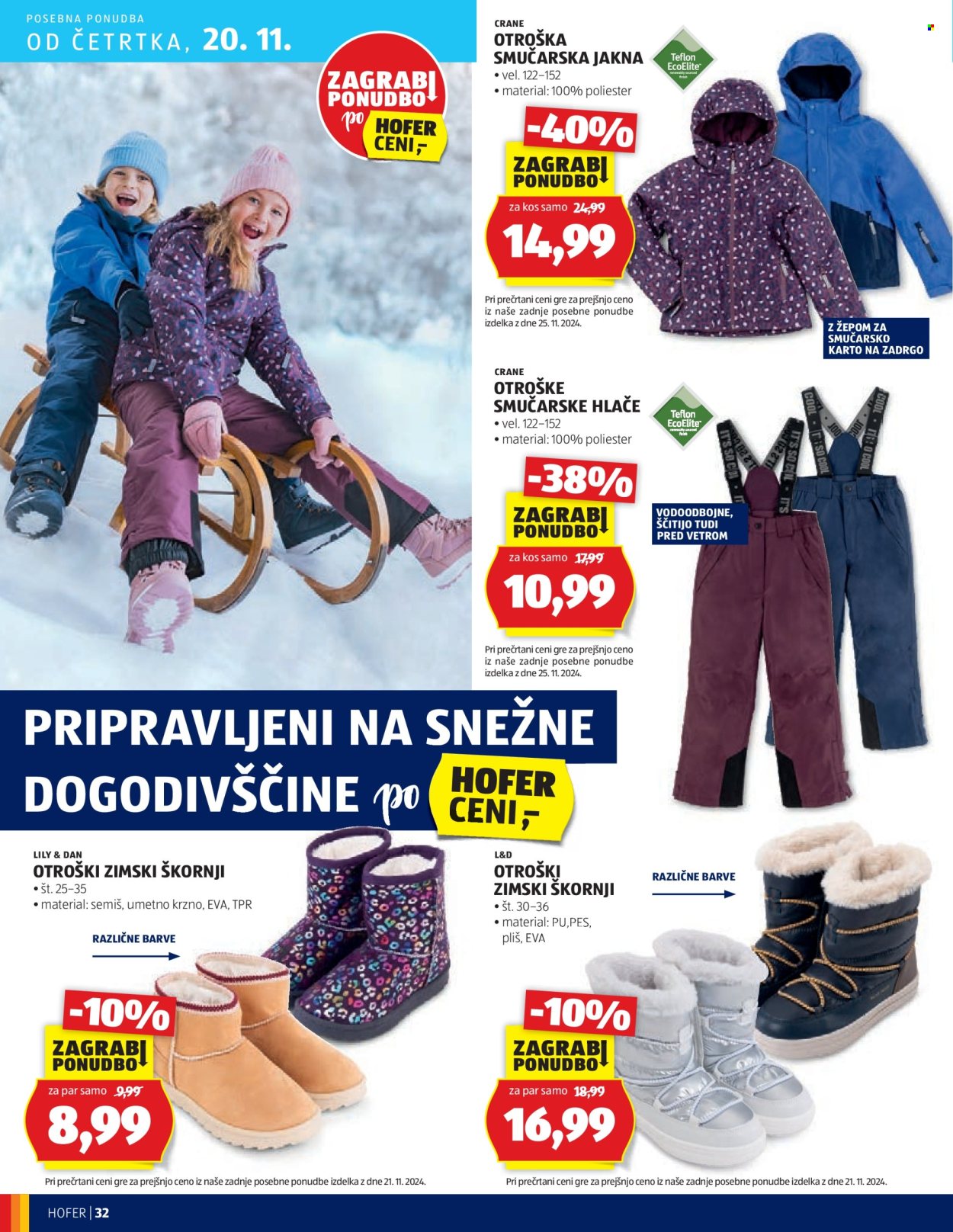 Hofer katalog - 13.11.2025 - 20.11.2025. Stran 32