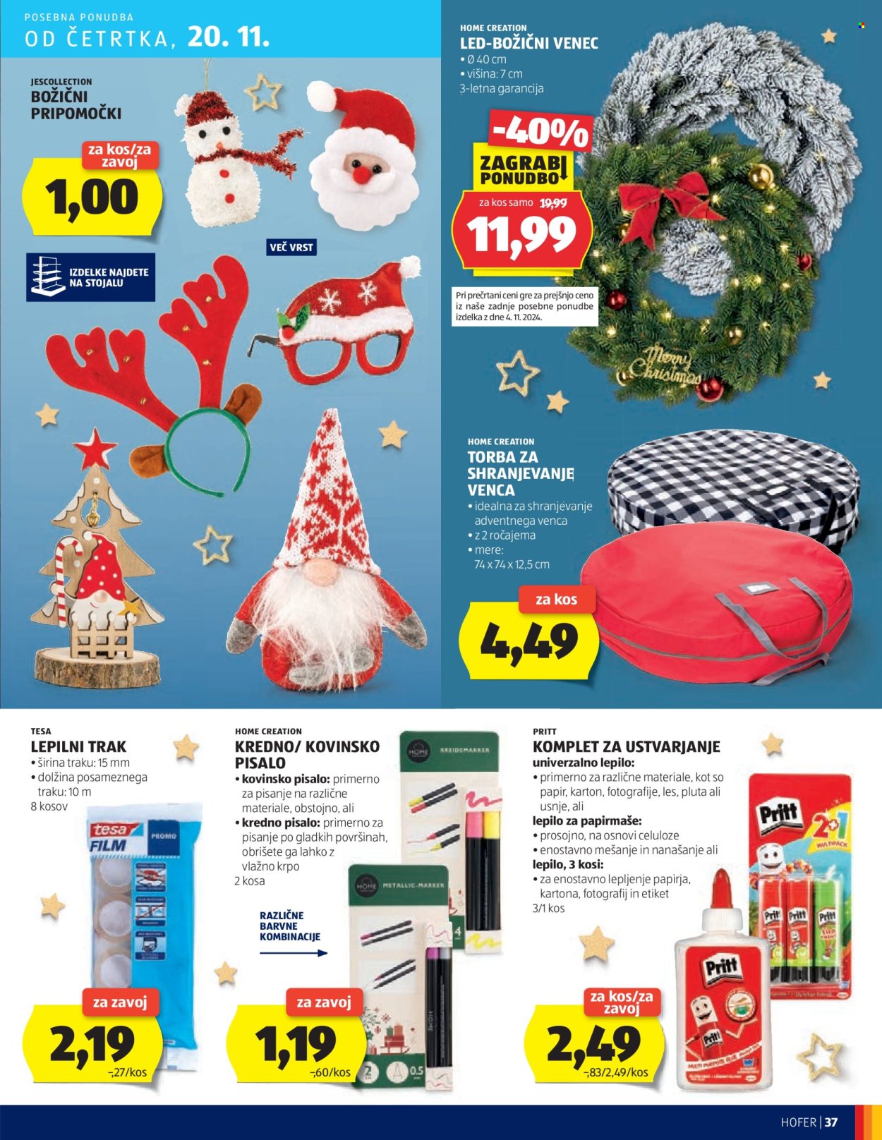 Hofer katalog - 13.11.2025 - 20.11.2025. Stran 37
